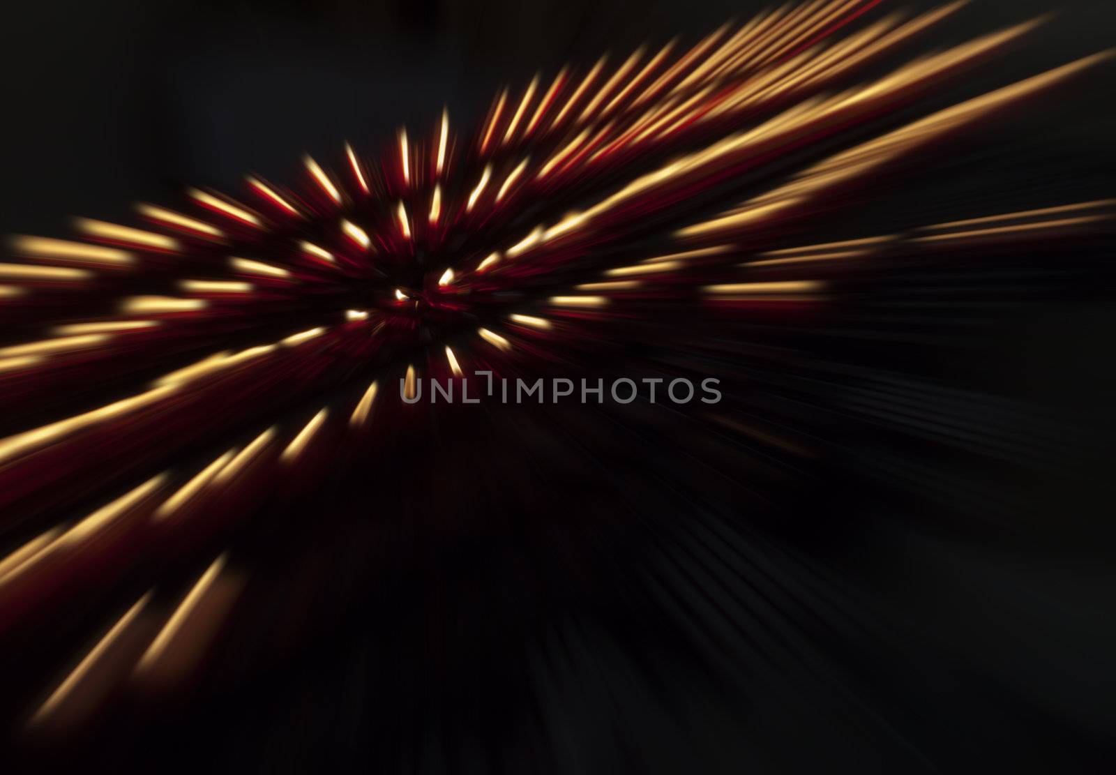 An image of a zoom into lights