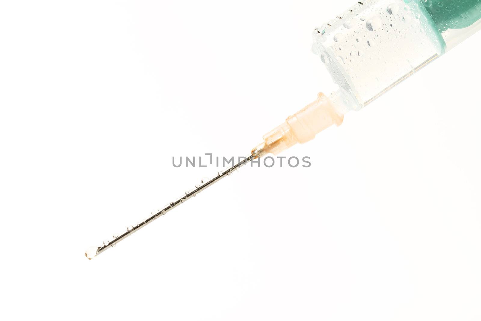 wet syringe with drop by RobStark