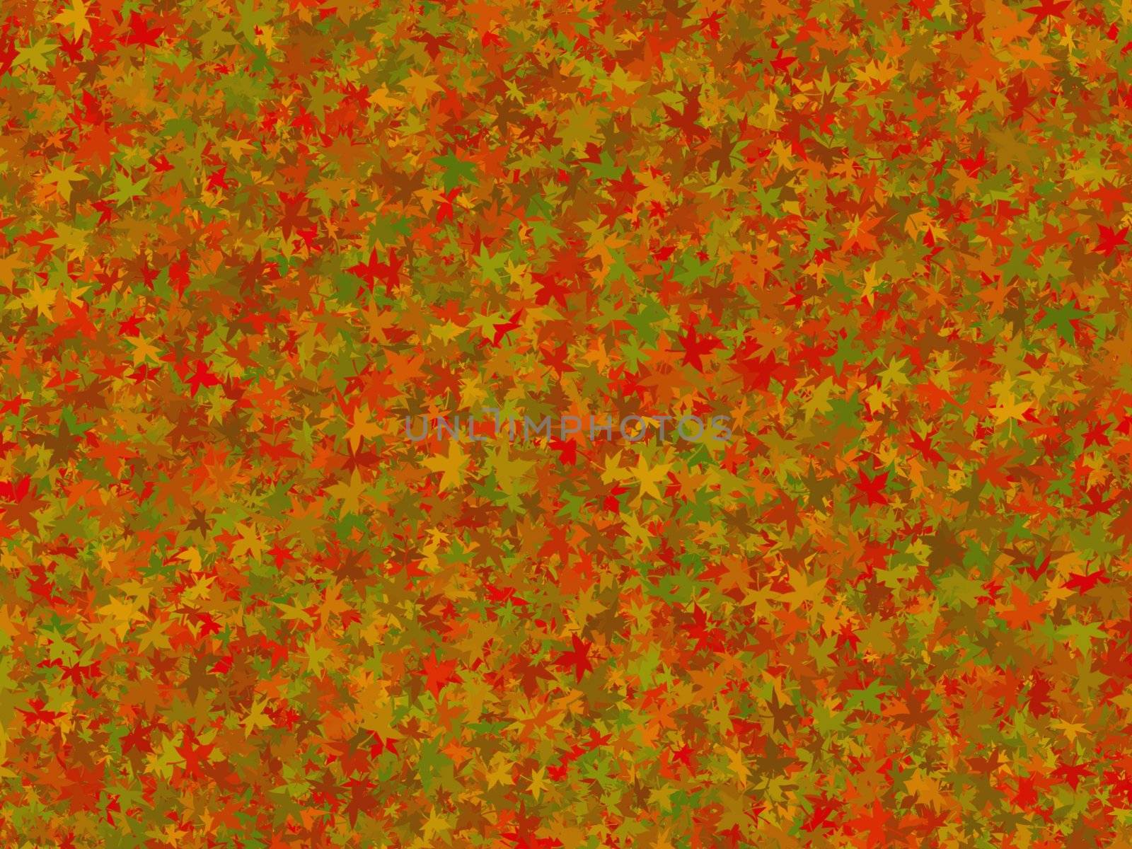 Background of fall leaves