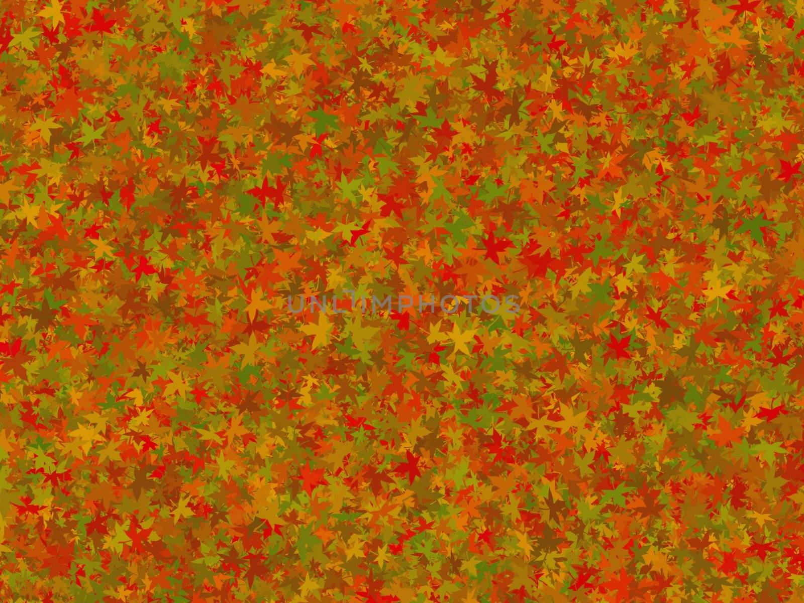Background of fall leaves