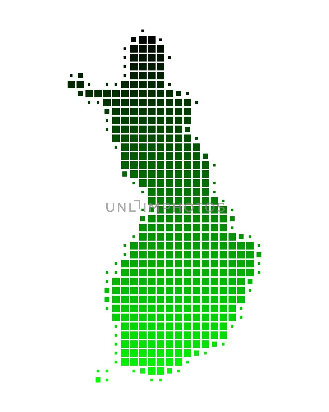 Map of Finland