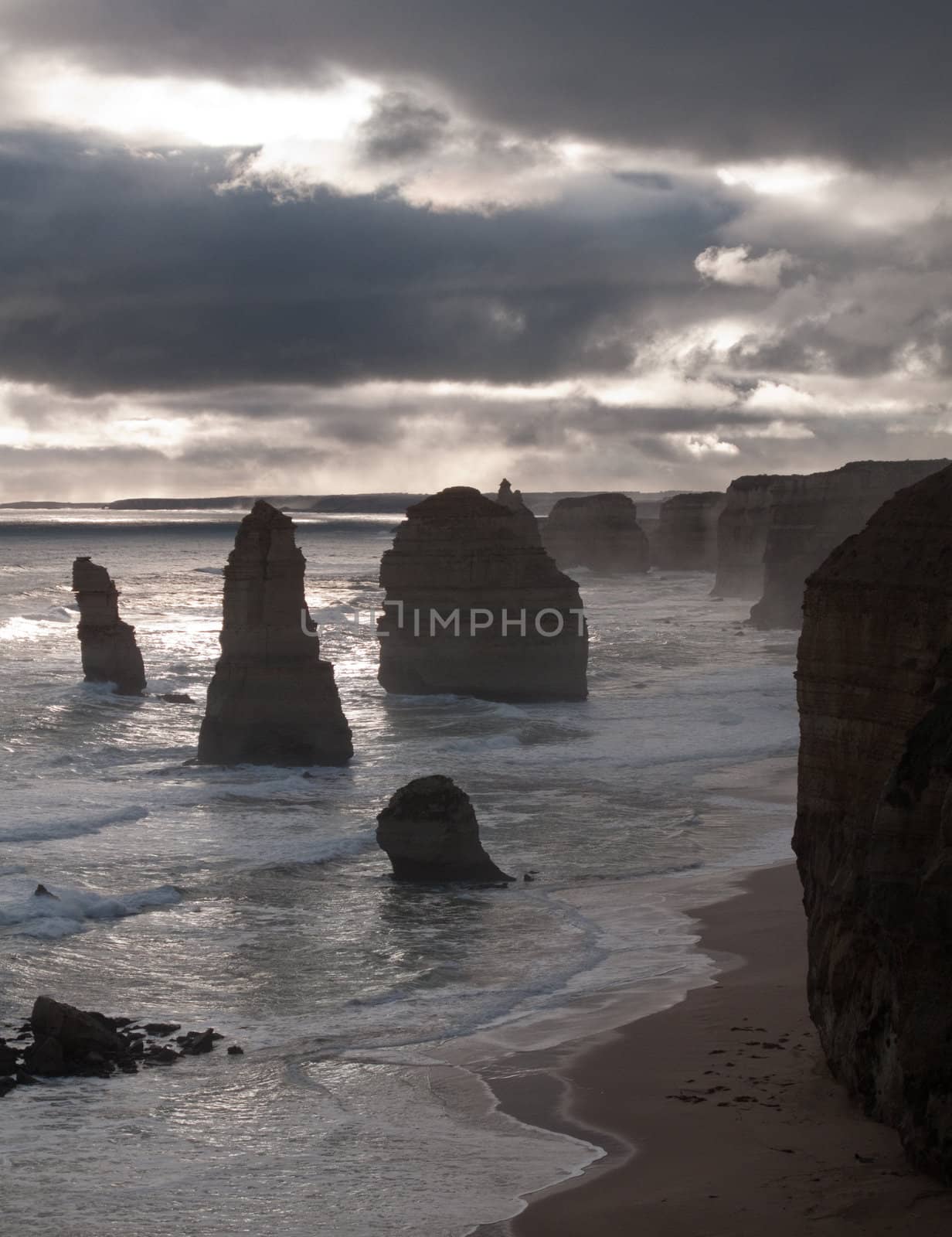 Twelve Apostles in Australia by steheap