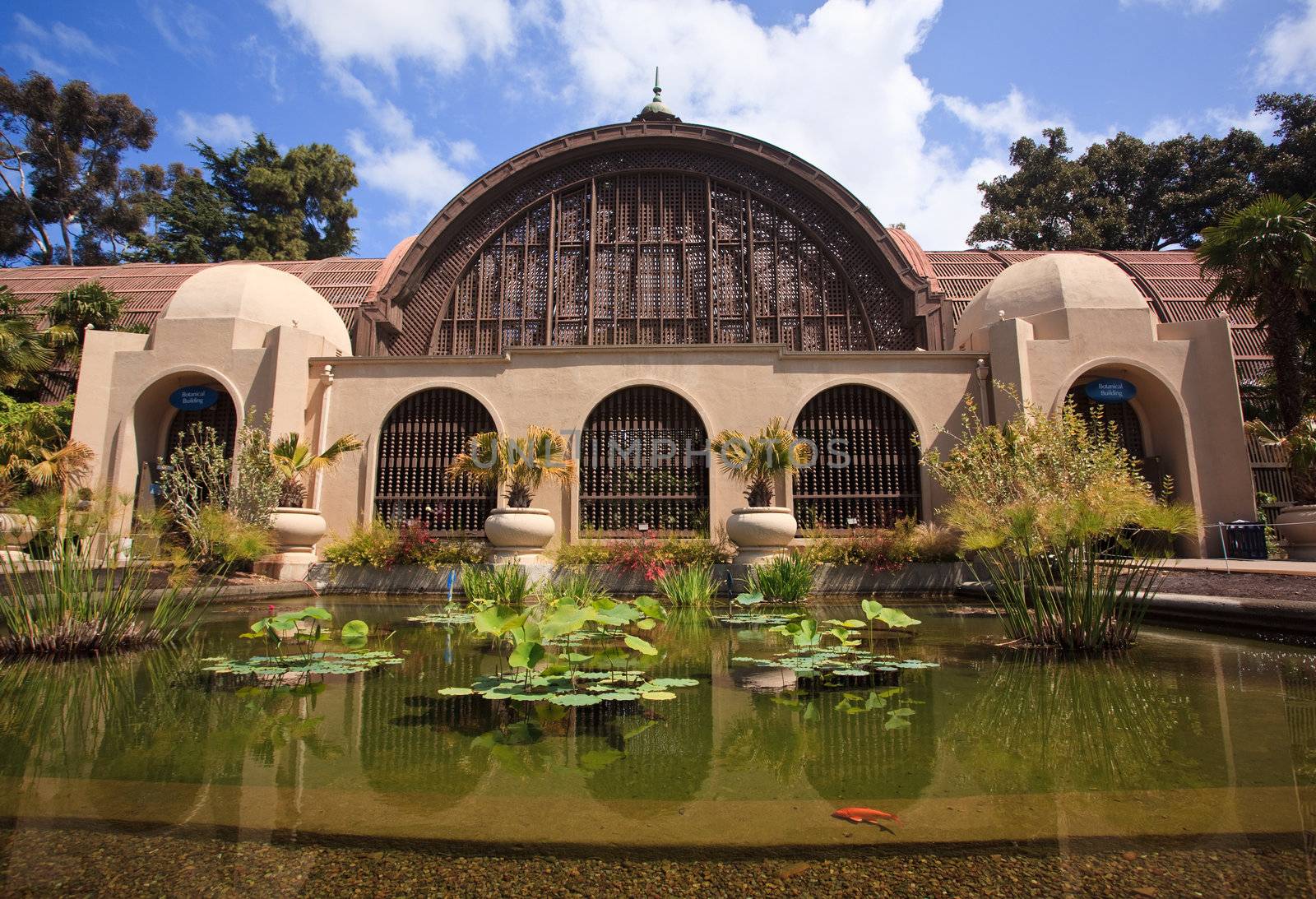 Botanical Building in Balboa Park in San Diego by steheap