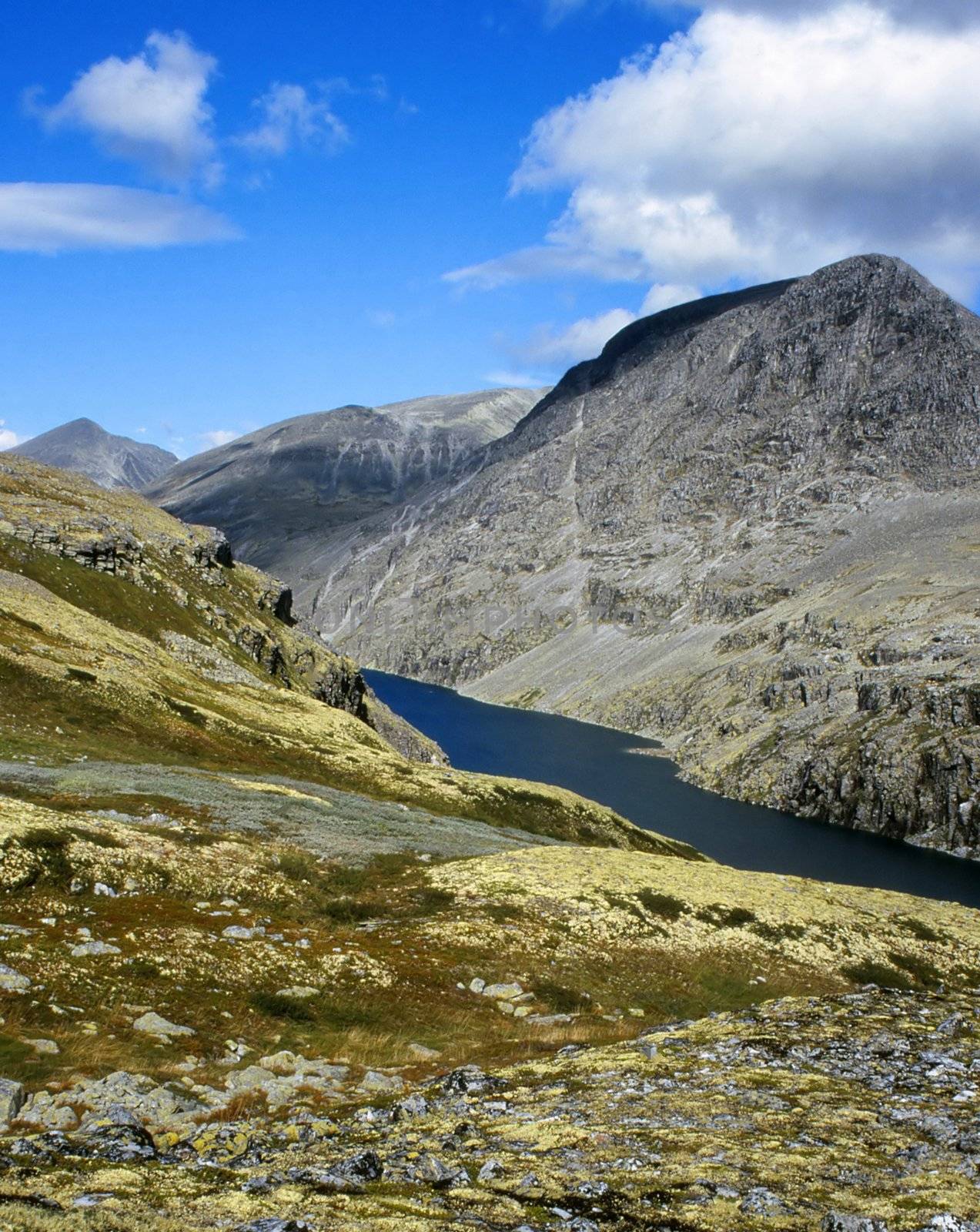 Mountains in Rondane, Norway