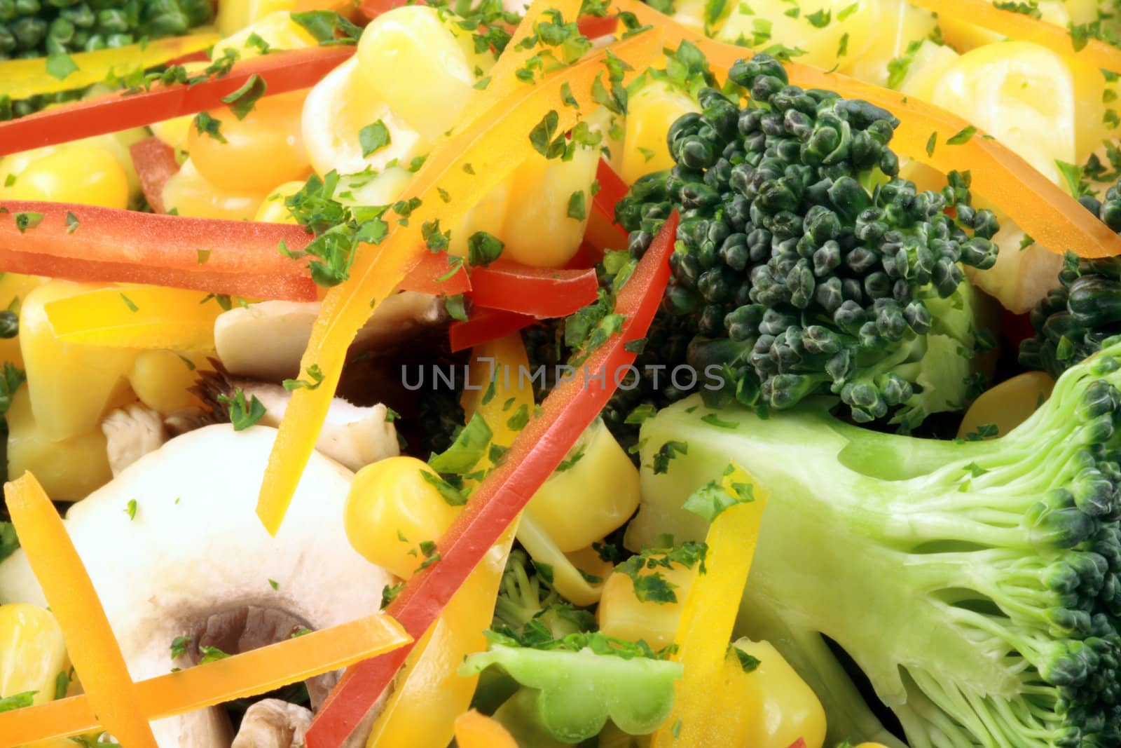 Great delicious fresh  and  organic veggies salad  