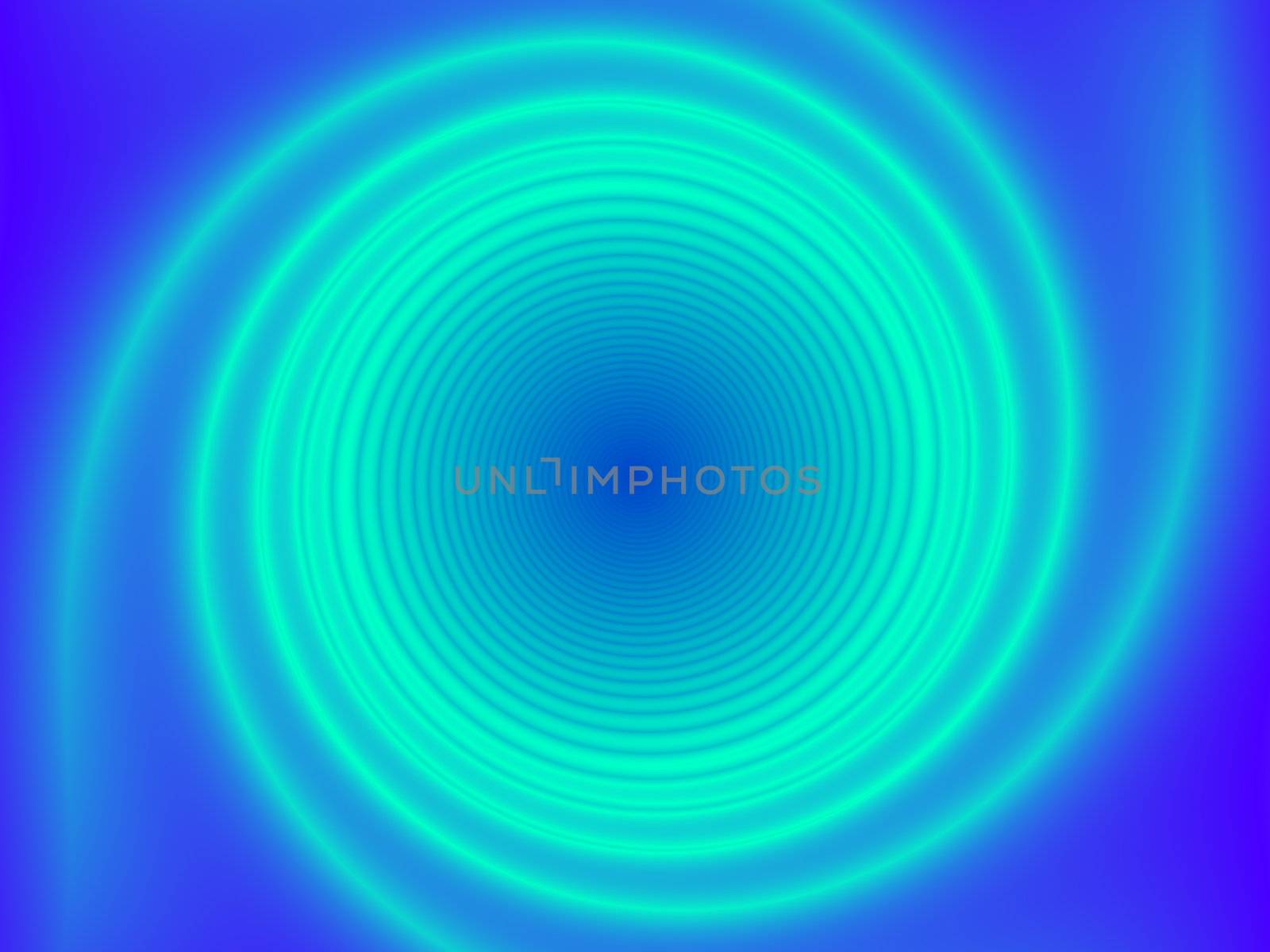 Colorful, rendered and smooth spiral