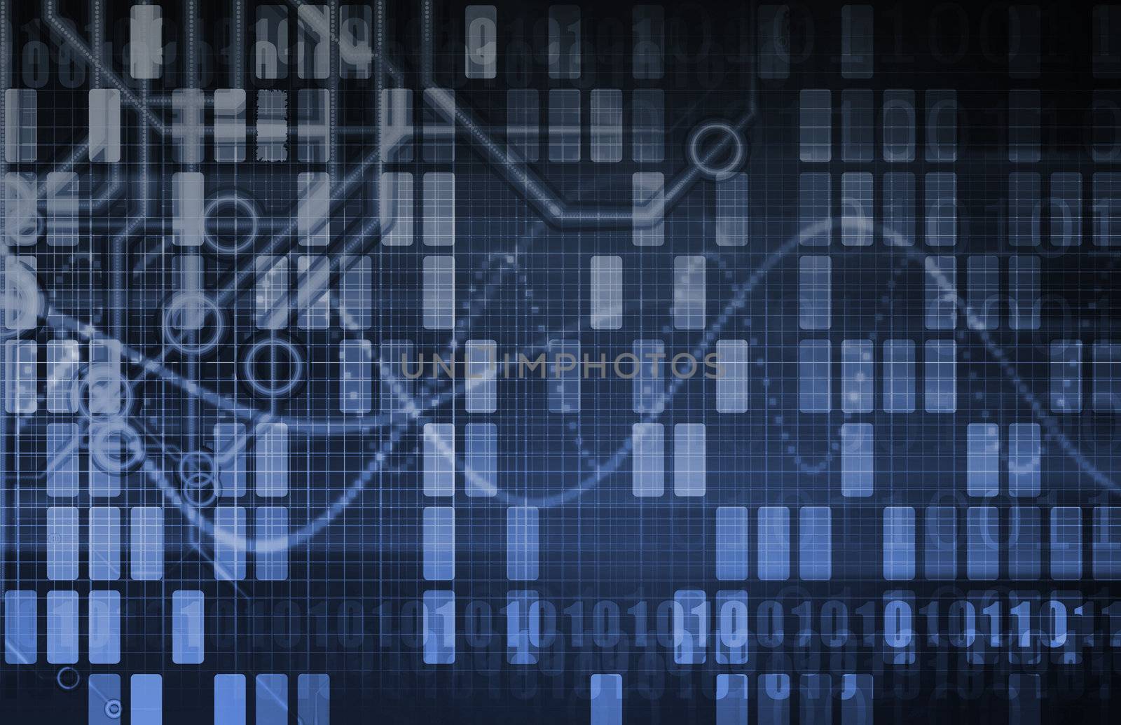 Modern Digital Background as a Creative Art