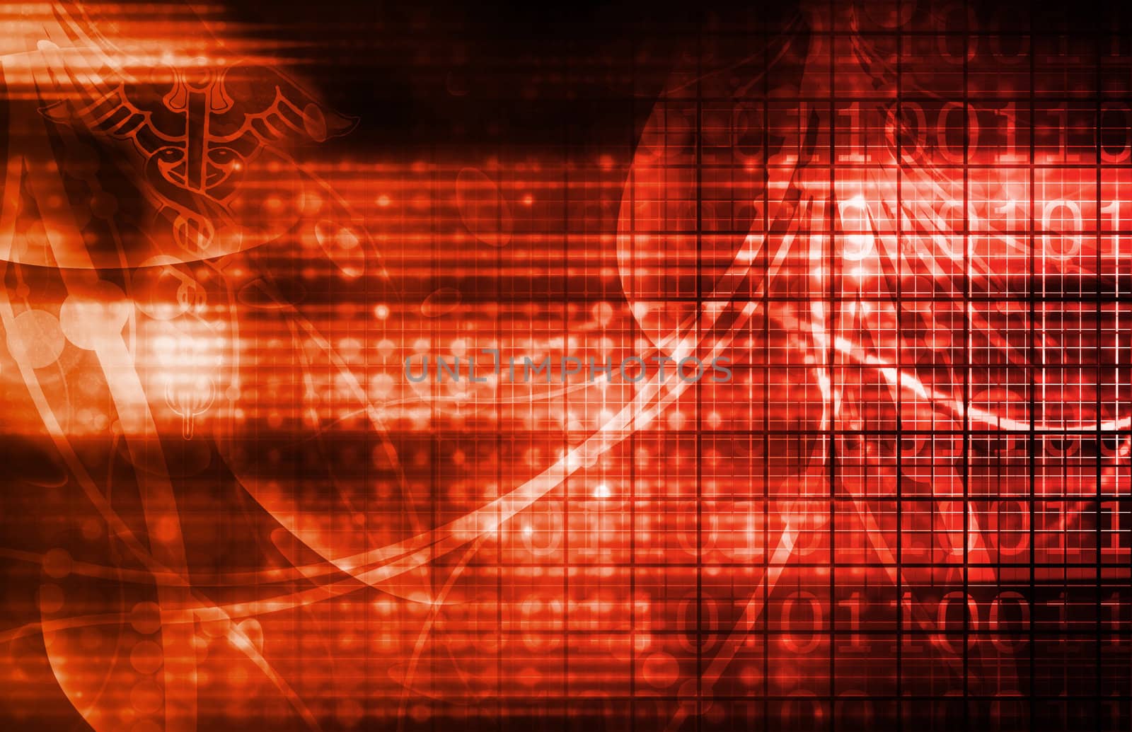 Futuristic Abstract as a Technology Background Art