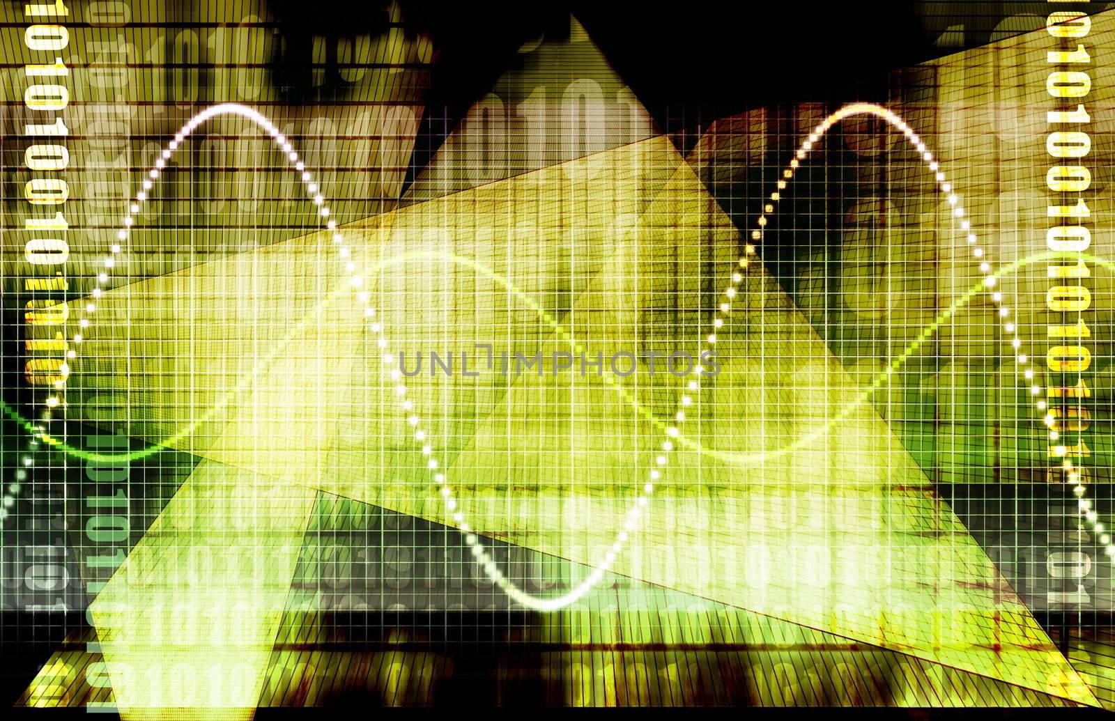 World Market Financial Research As Abstract Art