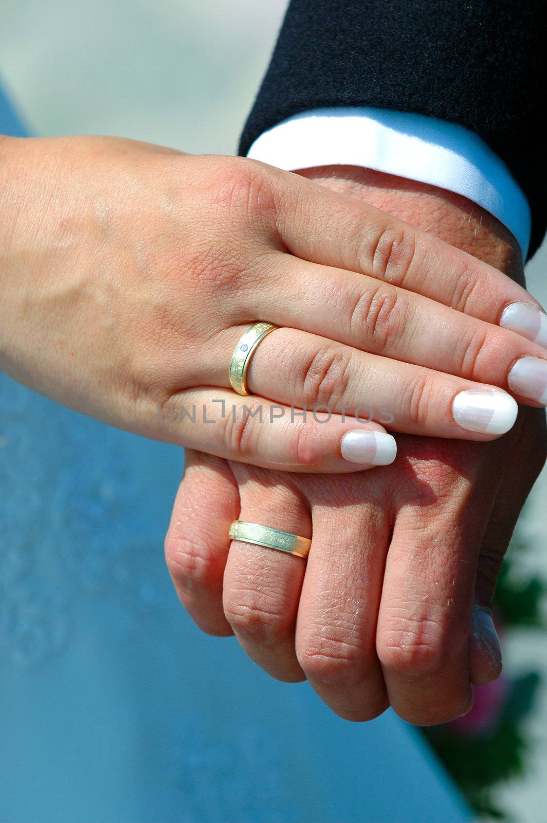 Hands and Wedding rings