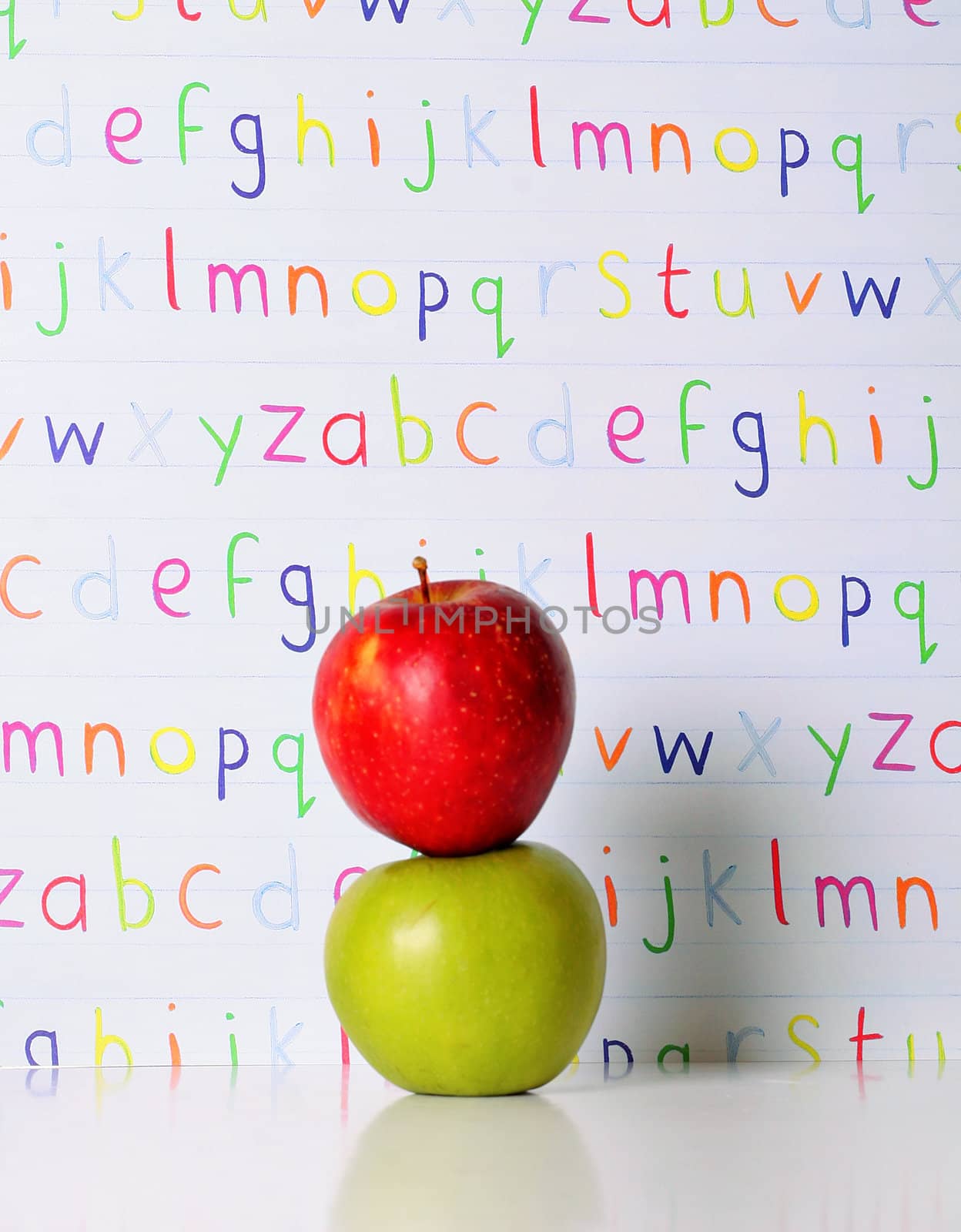 shot of ABC Apples by creativestock
