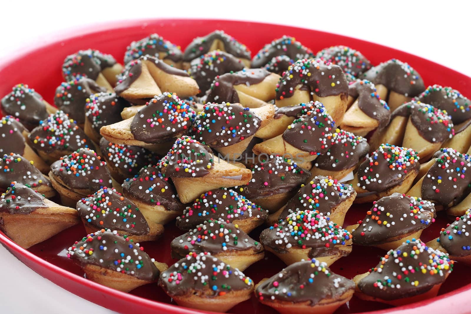 chocolate covered fortune cookies