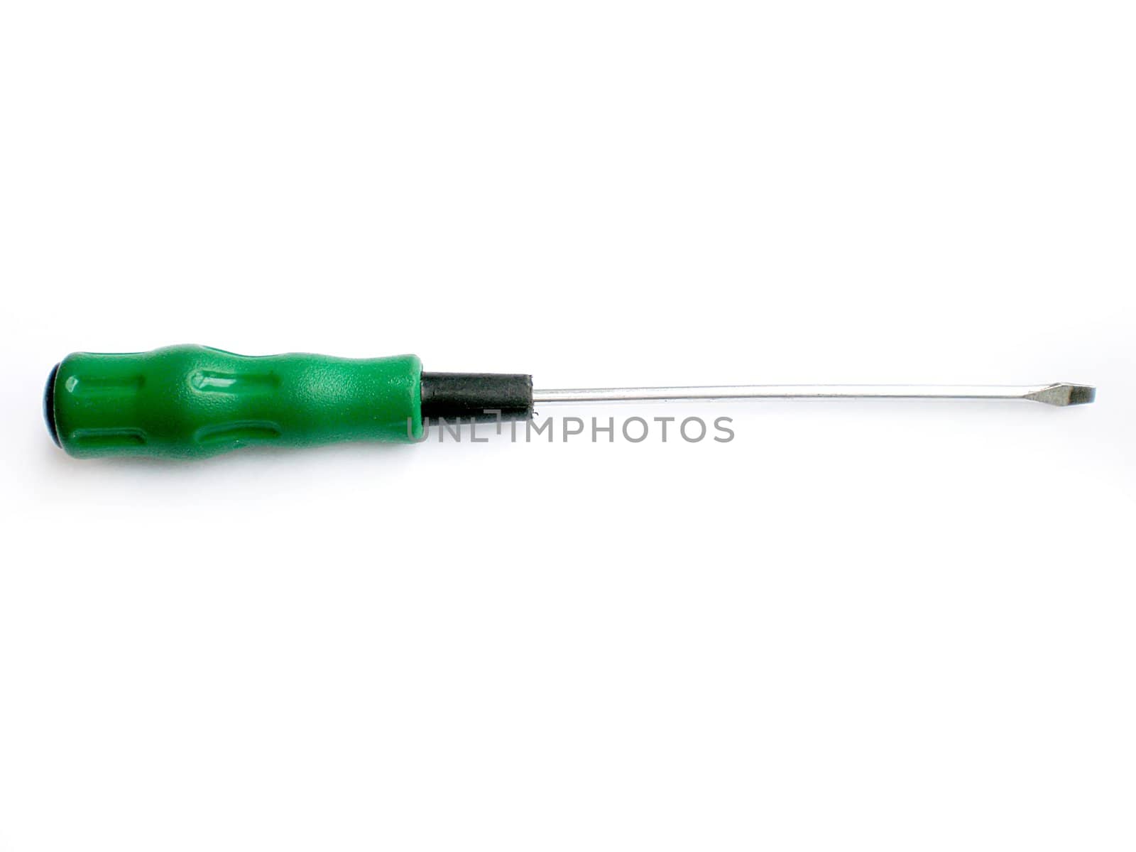 screwdriver on white background