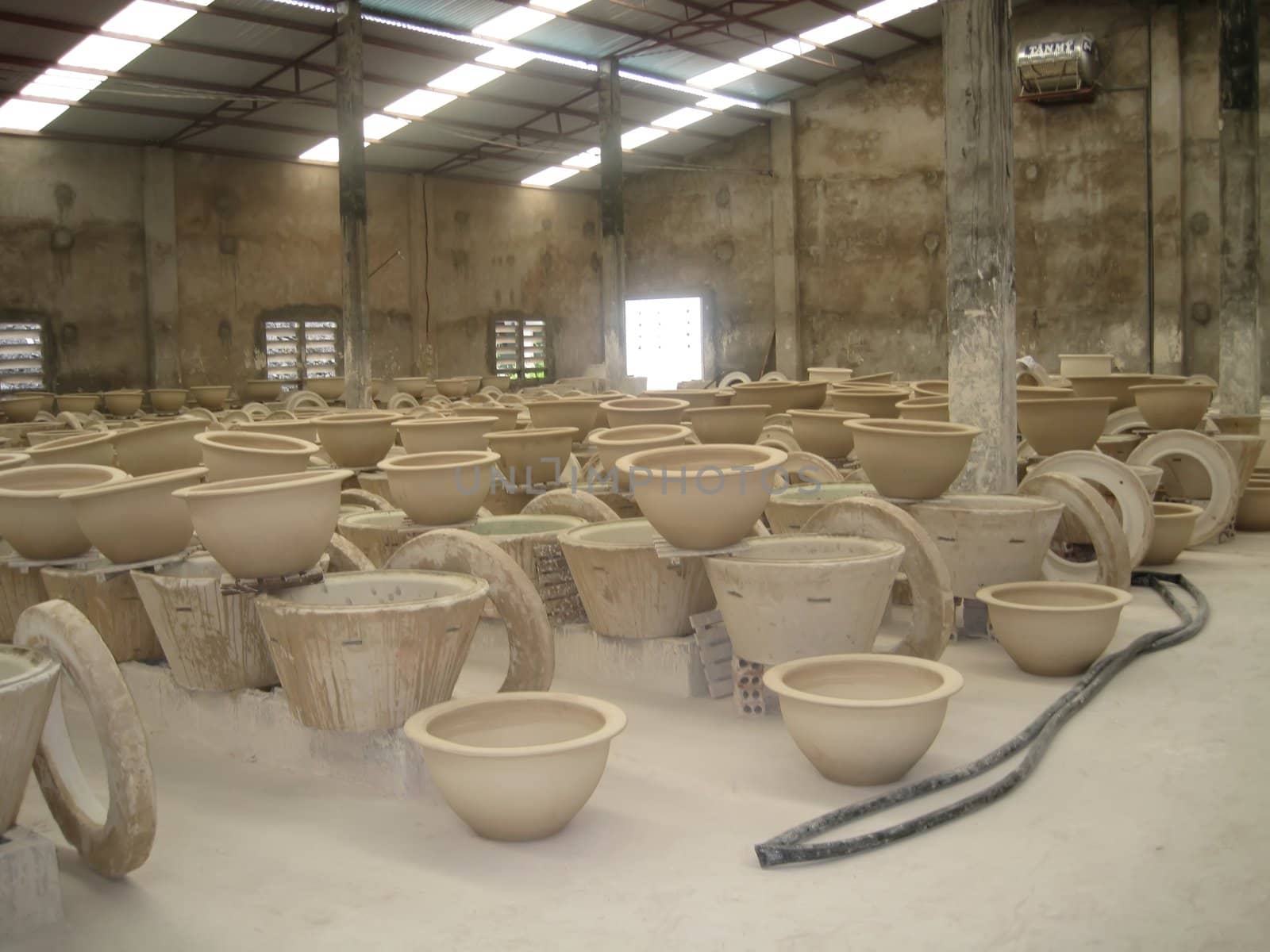 Ceramic Factory Ha Long city Vietnam 25 Octber 2008