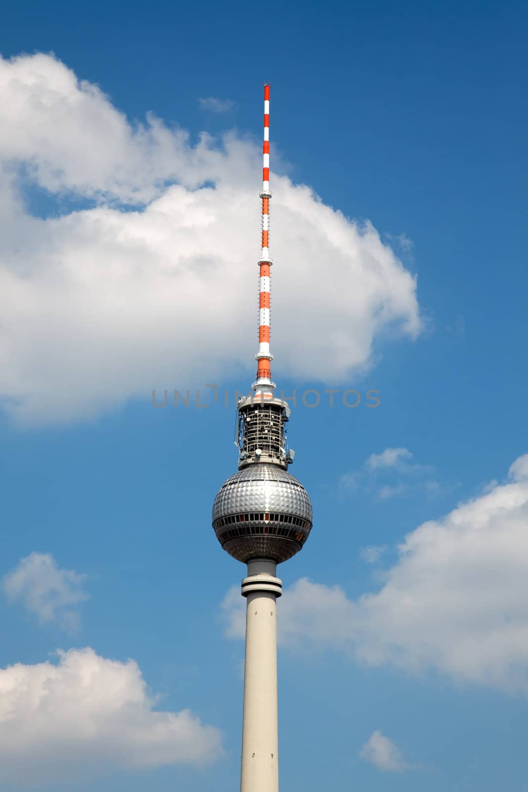 Berlin tv tower -  fernsehturm in Berlin Germany