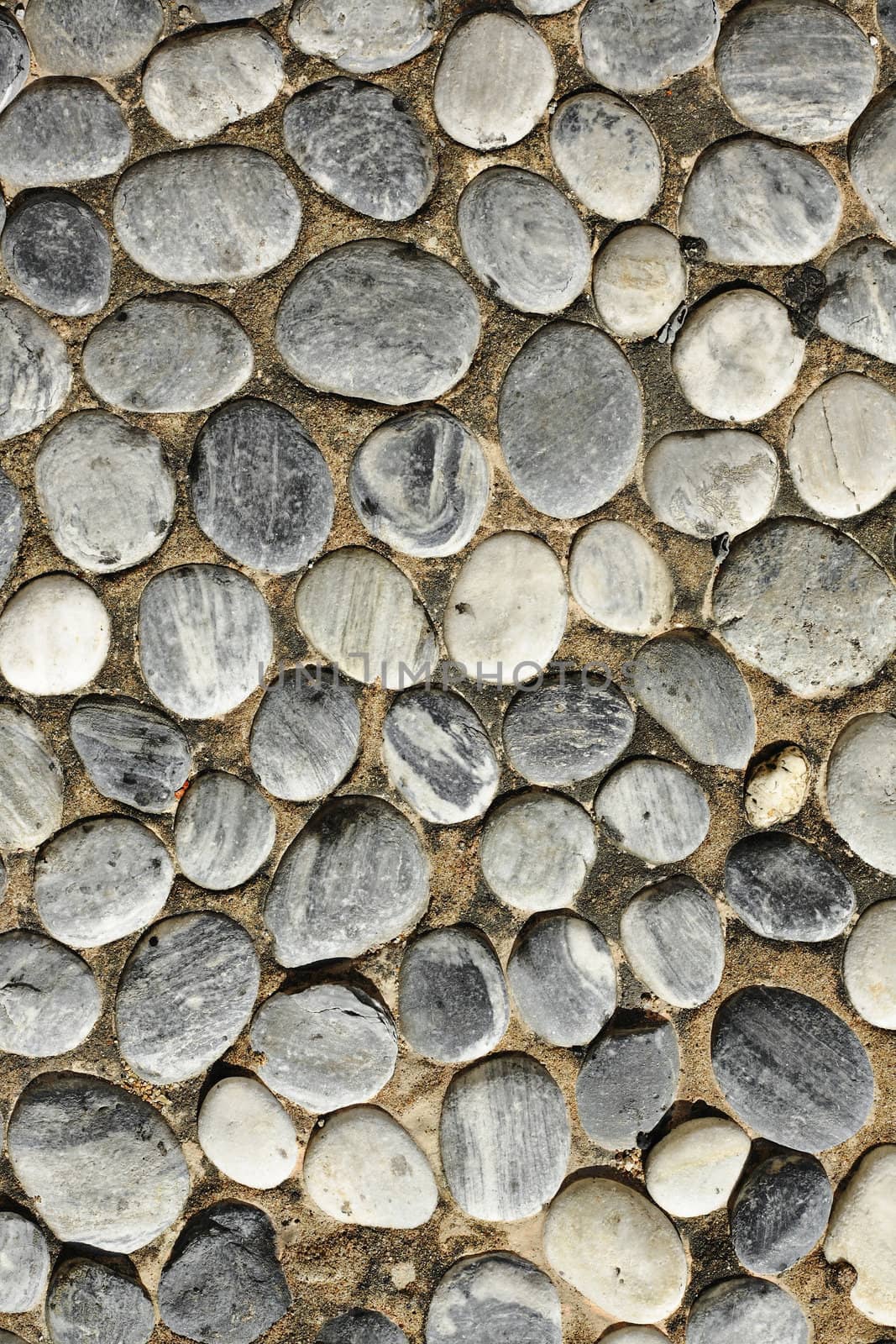 abstract background with round peeble stones