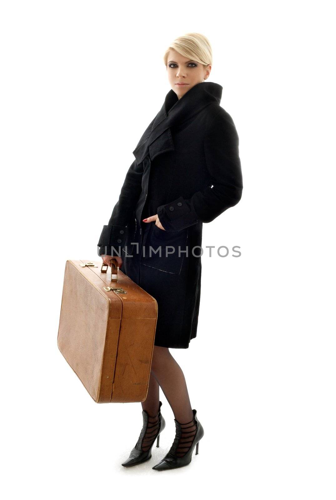 suitcase lady by dolgachov