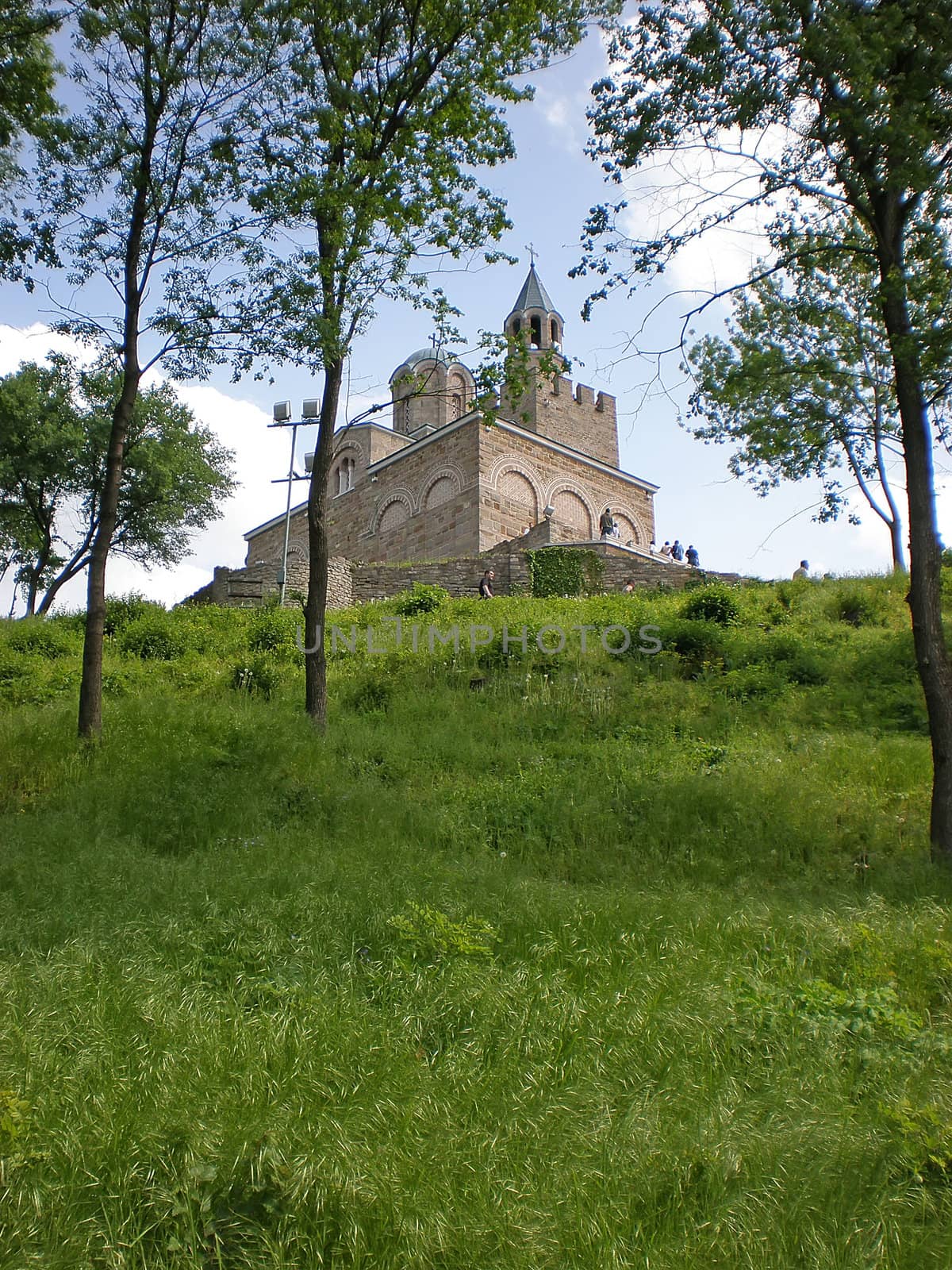 church in Tsarevets fortress by Dessie_bg