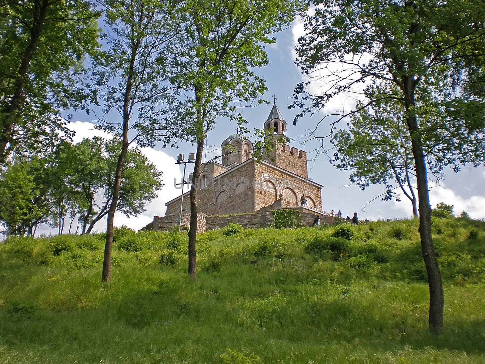 church in Tsarevets fortress by Dessie_bg
