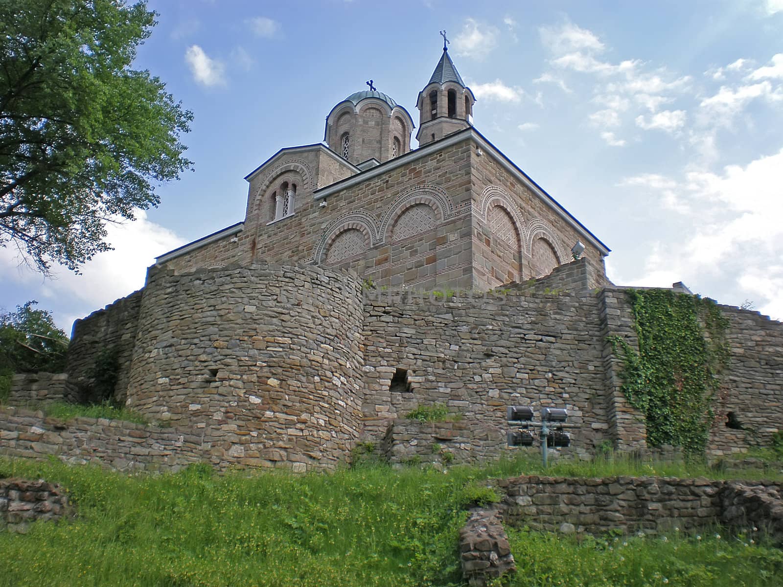 church in Tsarevets fortress Veliko Turnovo Bulgaria