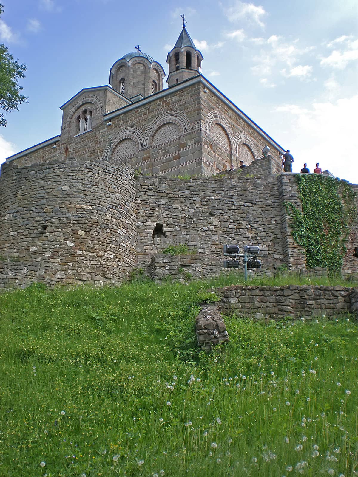 church in Tsarevets fortress by Dessie_bg
