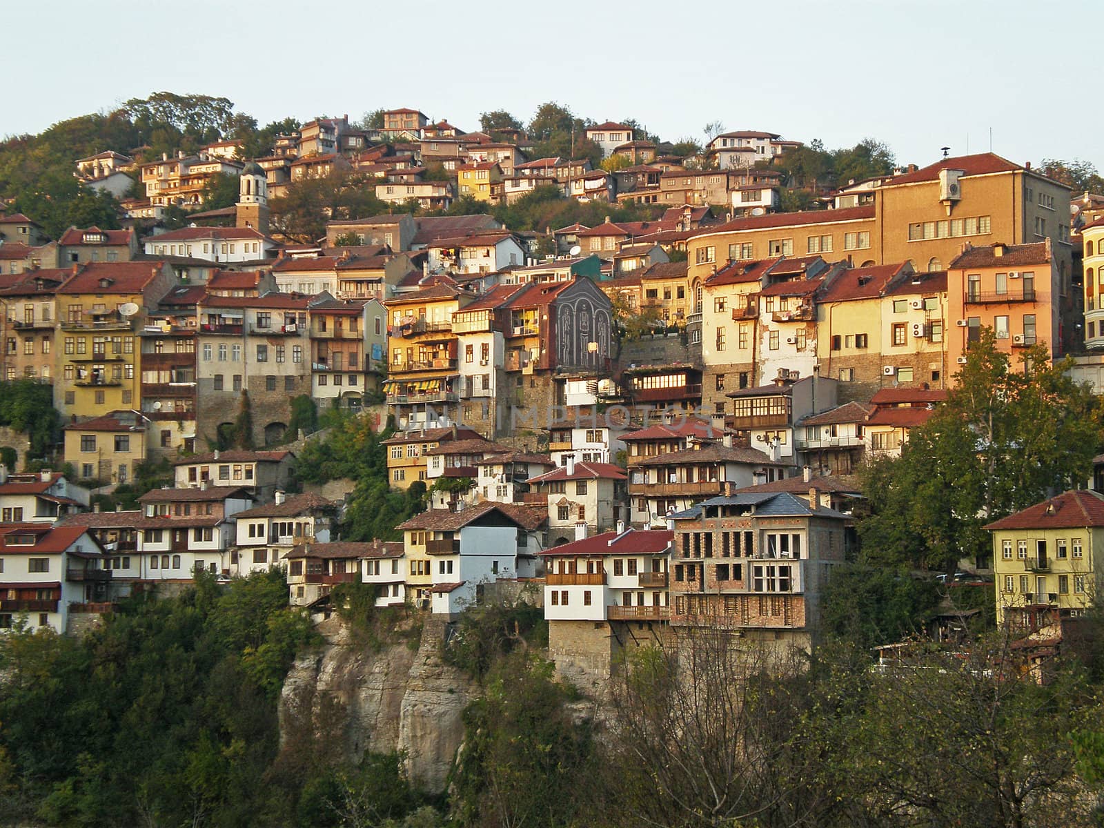 city view with old houses, Veliko Turnovo Bulgaria