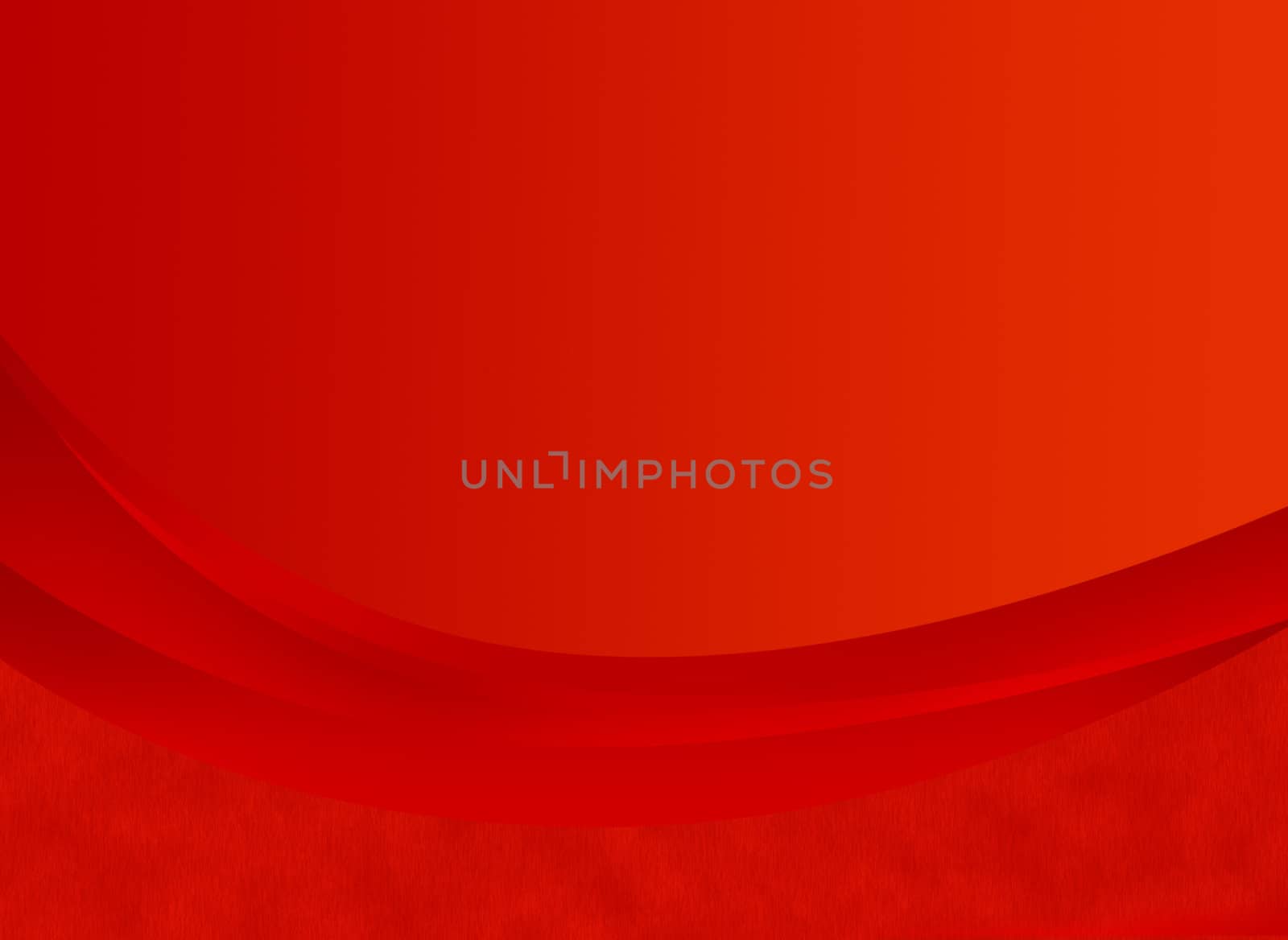 Red gradient background with different gradation curves