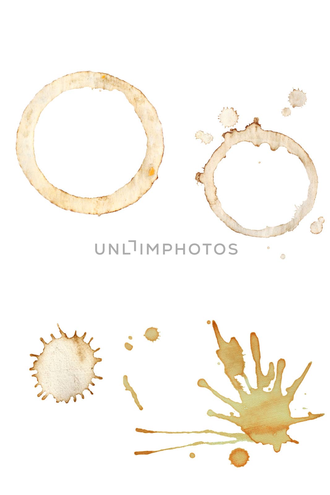 Coffee Splatters and Cup Rings by StephanieFrey