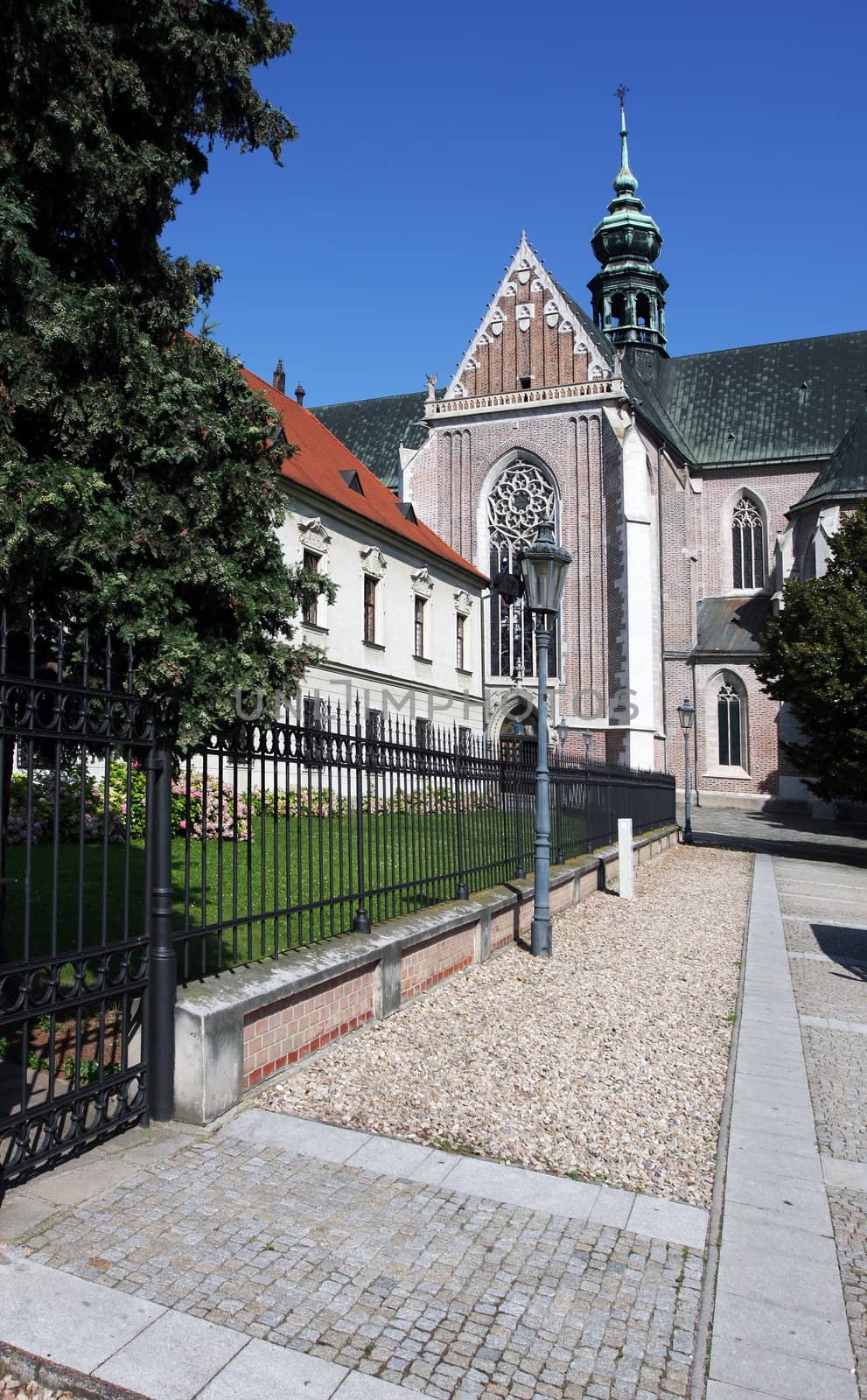 Building of Monastery at Mendel square in Brno, Czech Republic by haak78