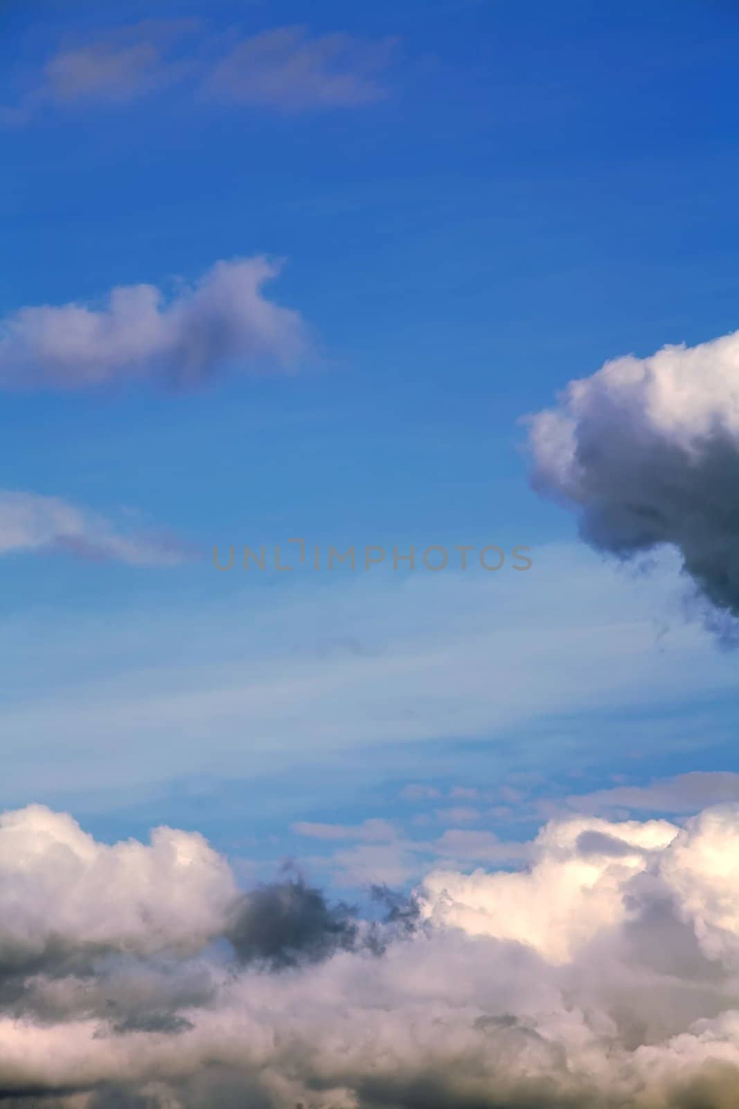 Atmospheric Phenomena, Blue Sky on Cloud