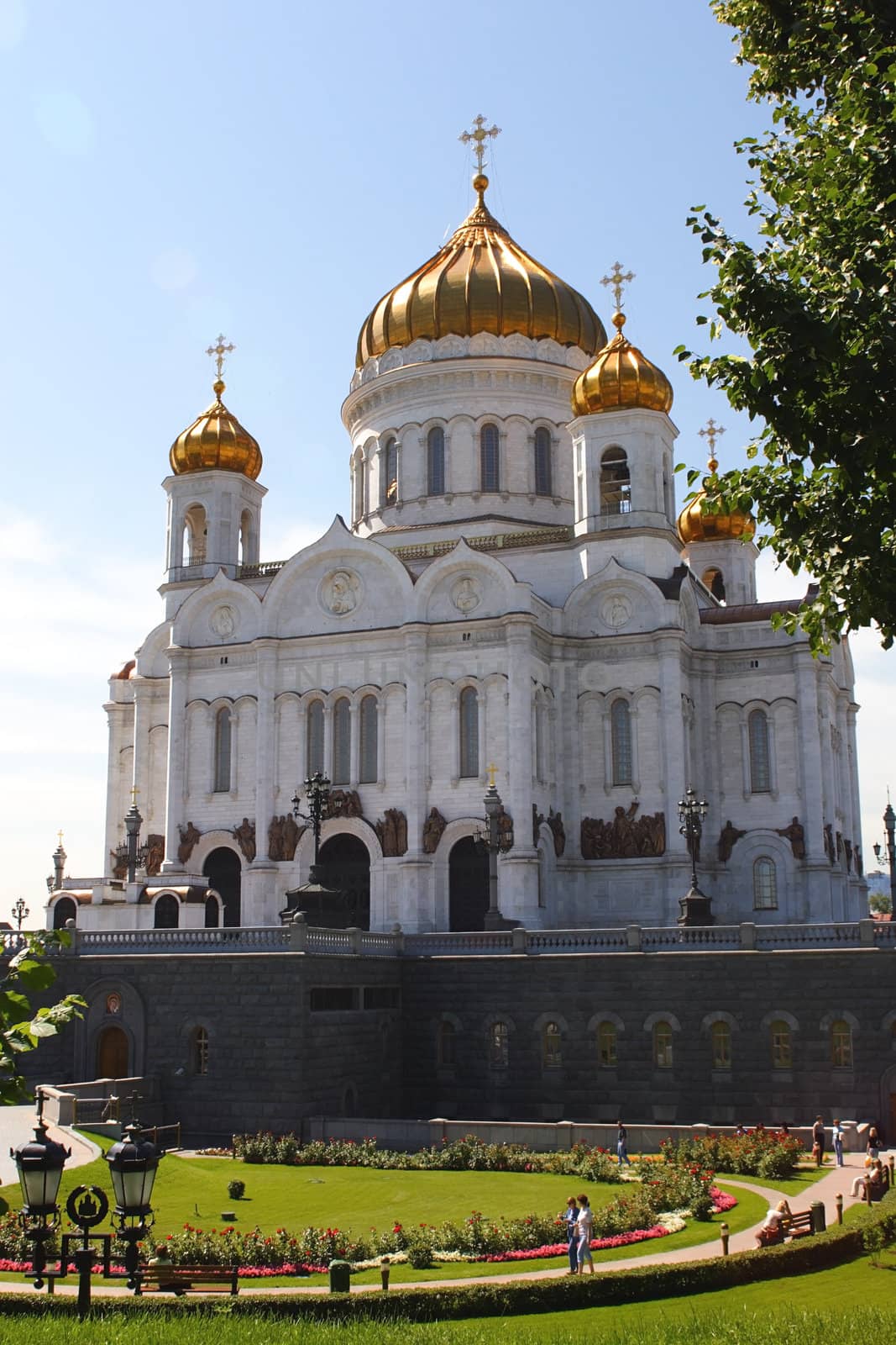 Moscow, Russia, Temple of the Christ of the Savior by Astroid