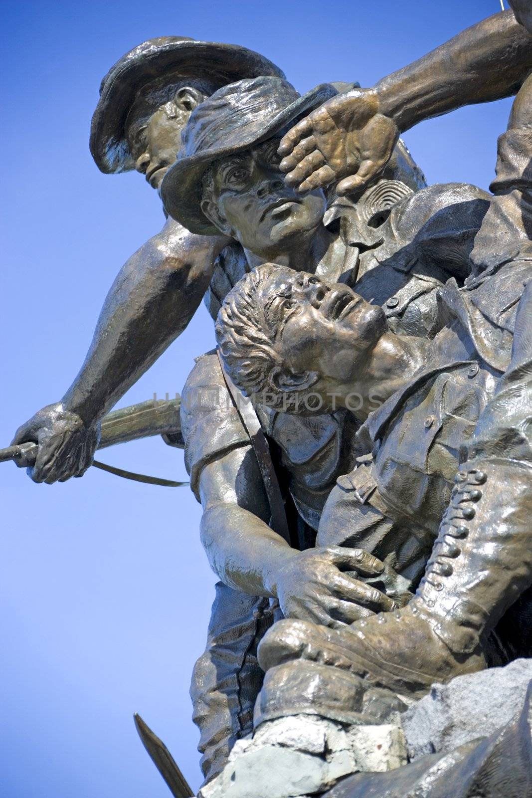 Malaysia's tribute to its fallen heroes in the form of The National Monument, located at Kuala Lumpur.