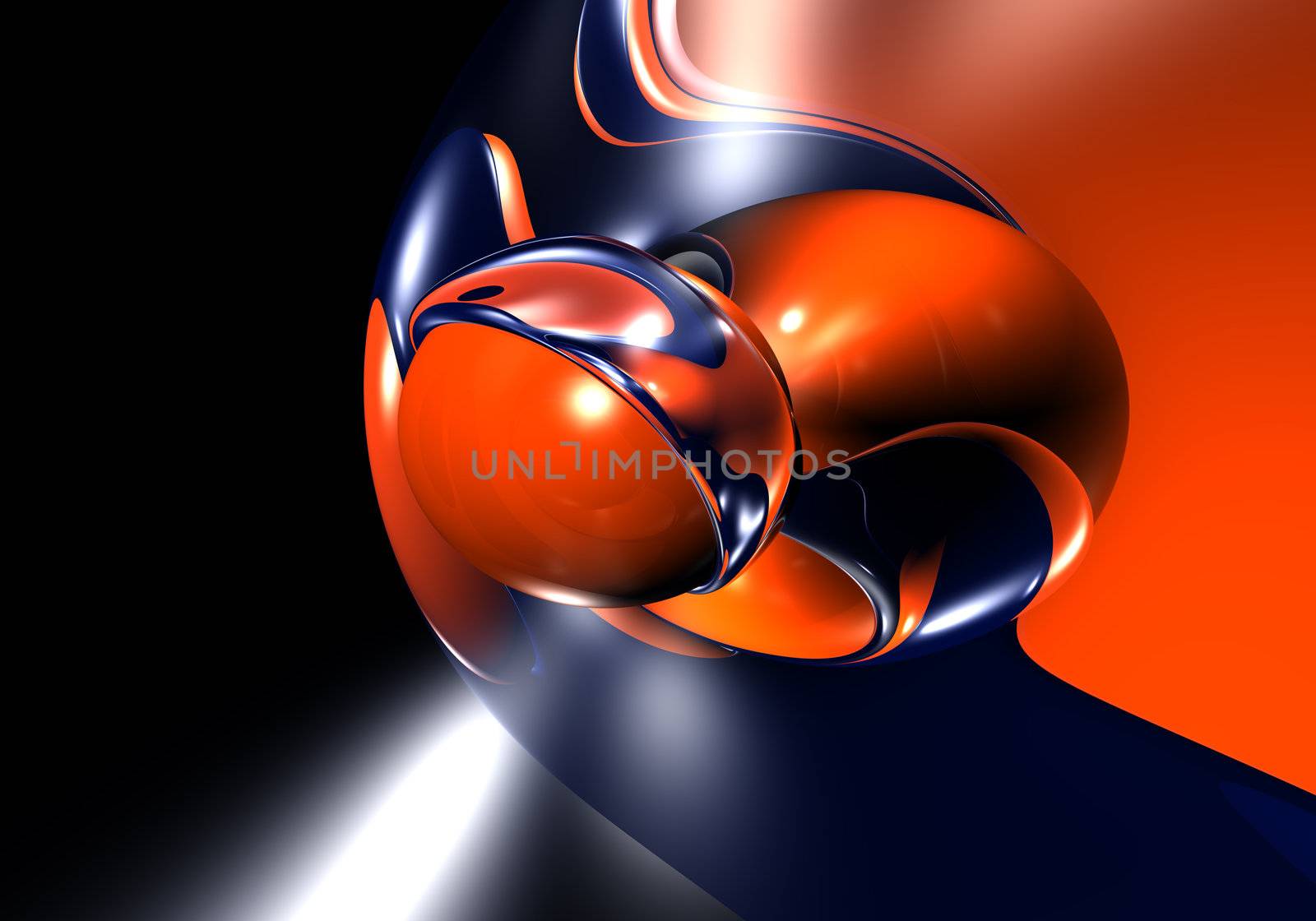 Abstract 3D Background by Trusty
