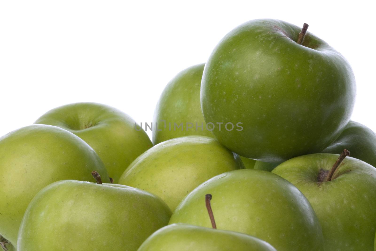 Green Apples Isolated by shariffc