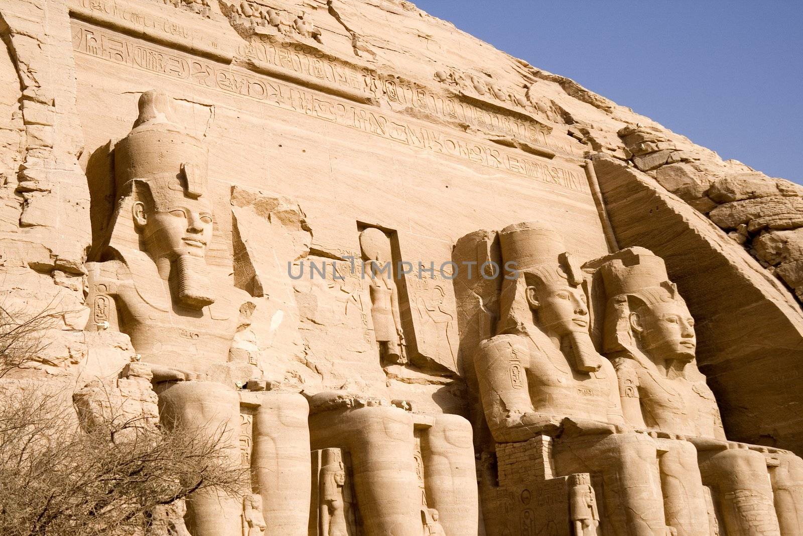 The Great Temple of Abu Simbell, Egypt