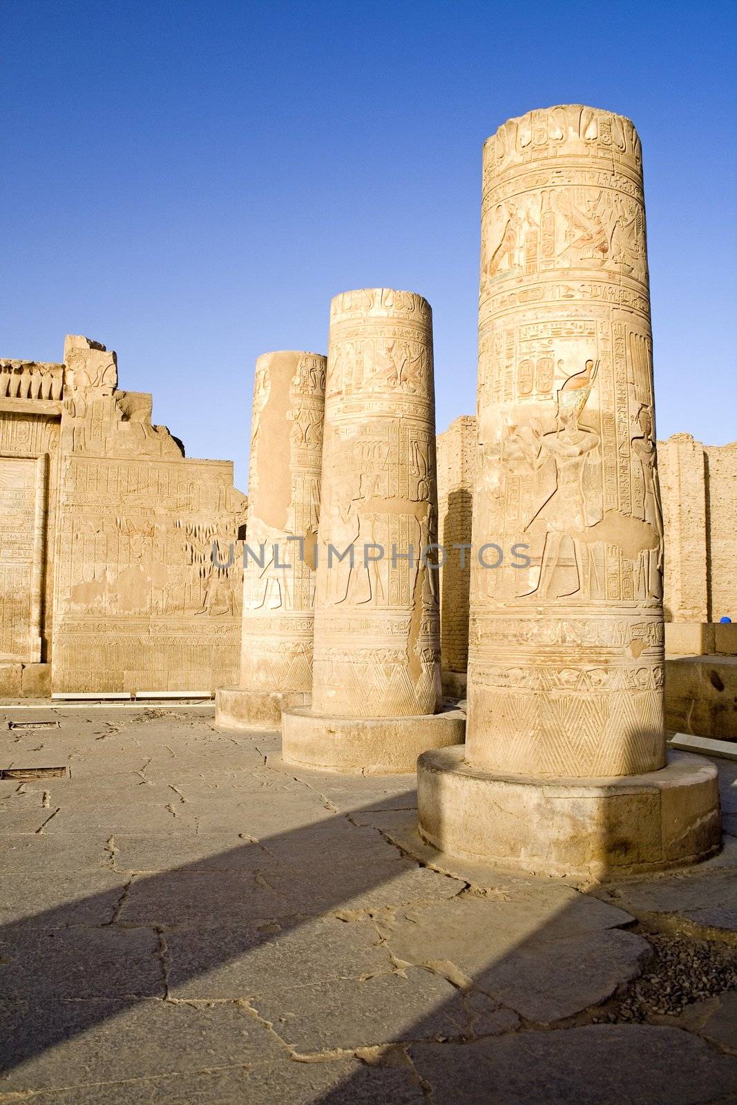 Image of the Temple of Kom Ombo, Egypt.
