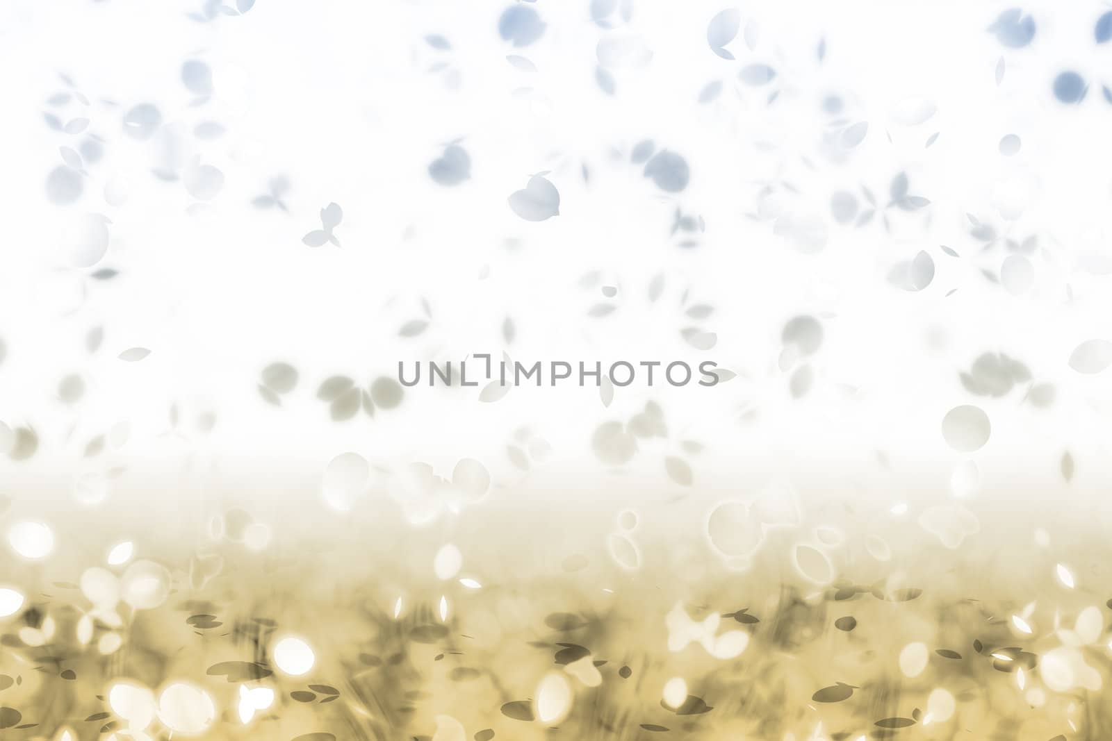 A Soft Falling Leaves Abstract Background Art
