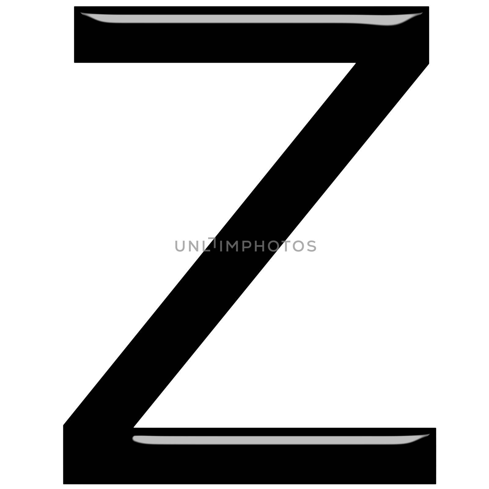 3D Letter Z by Georgios