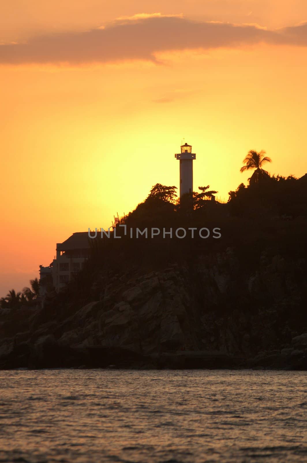 Beach during the sunset, Puerto Escondido, Mexico by haak78