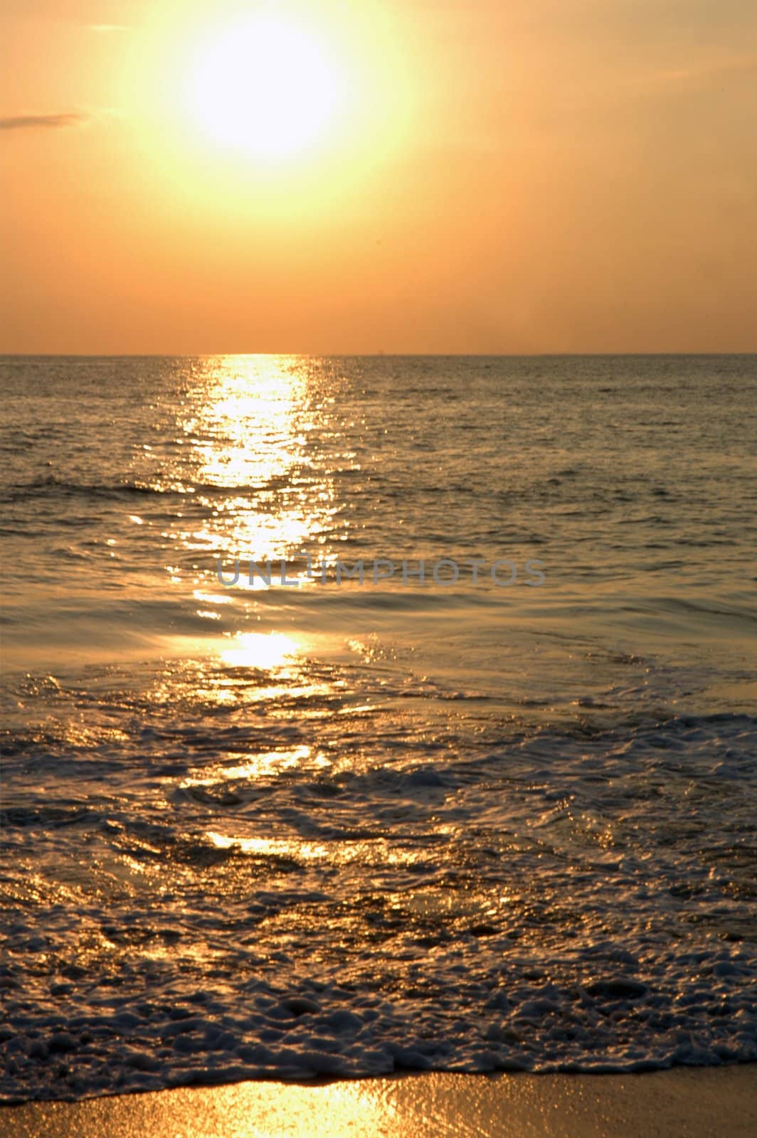 Beach during the sunset, Puerto Escondido, Mexico by haak78