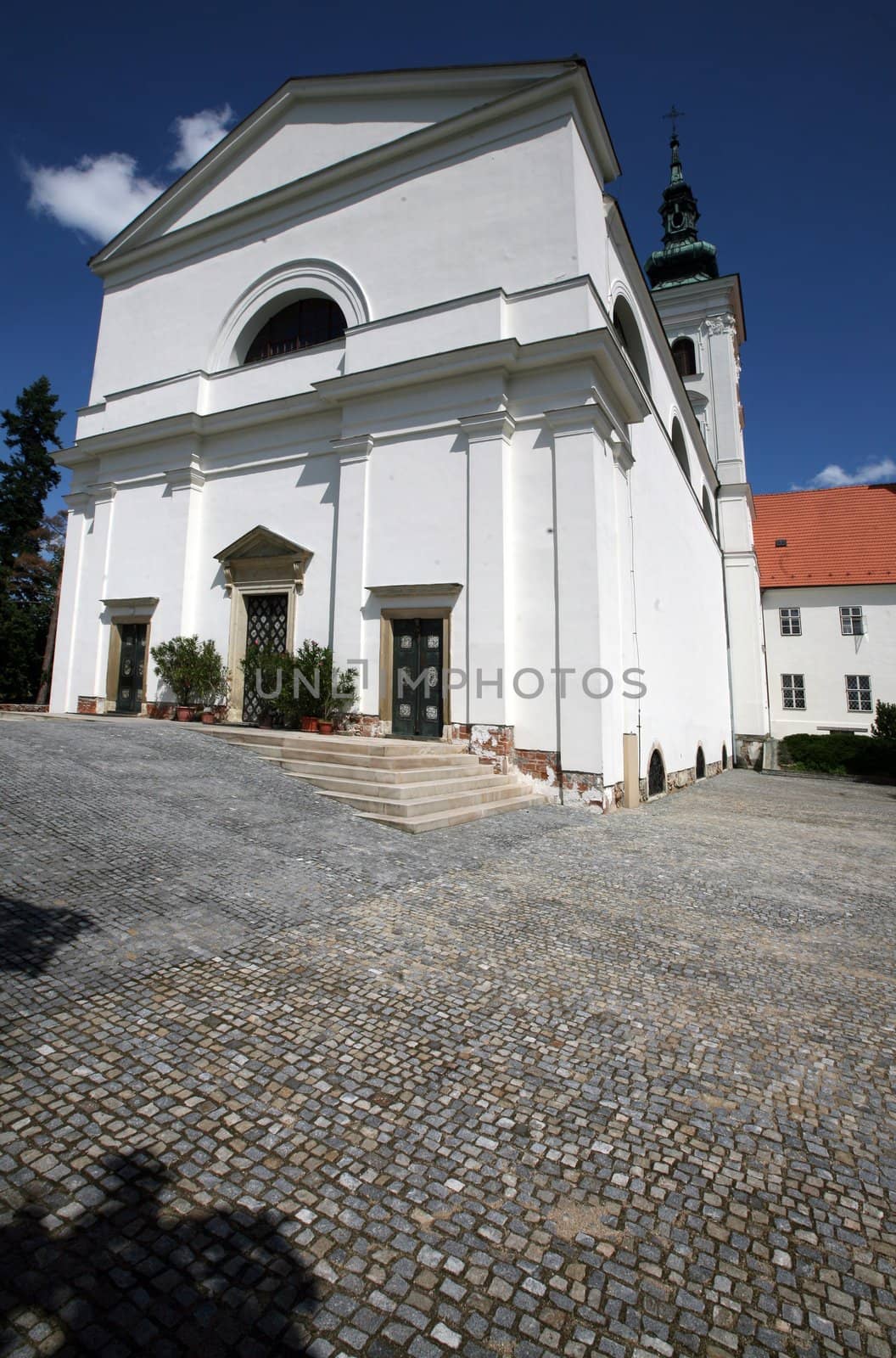 Church of Virgin Mary birth in Vranov near Brno by haak78