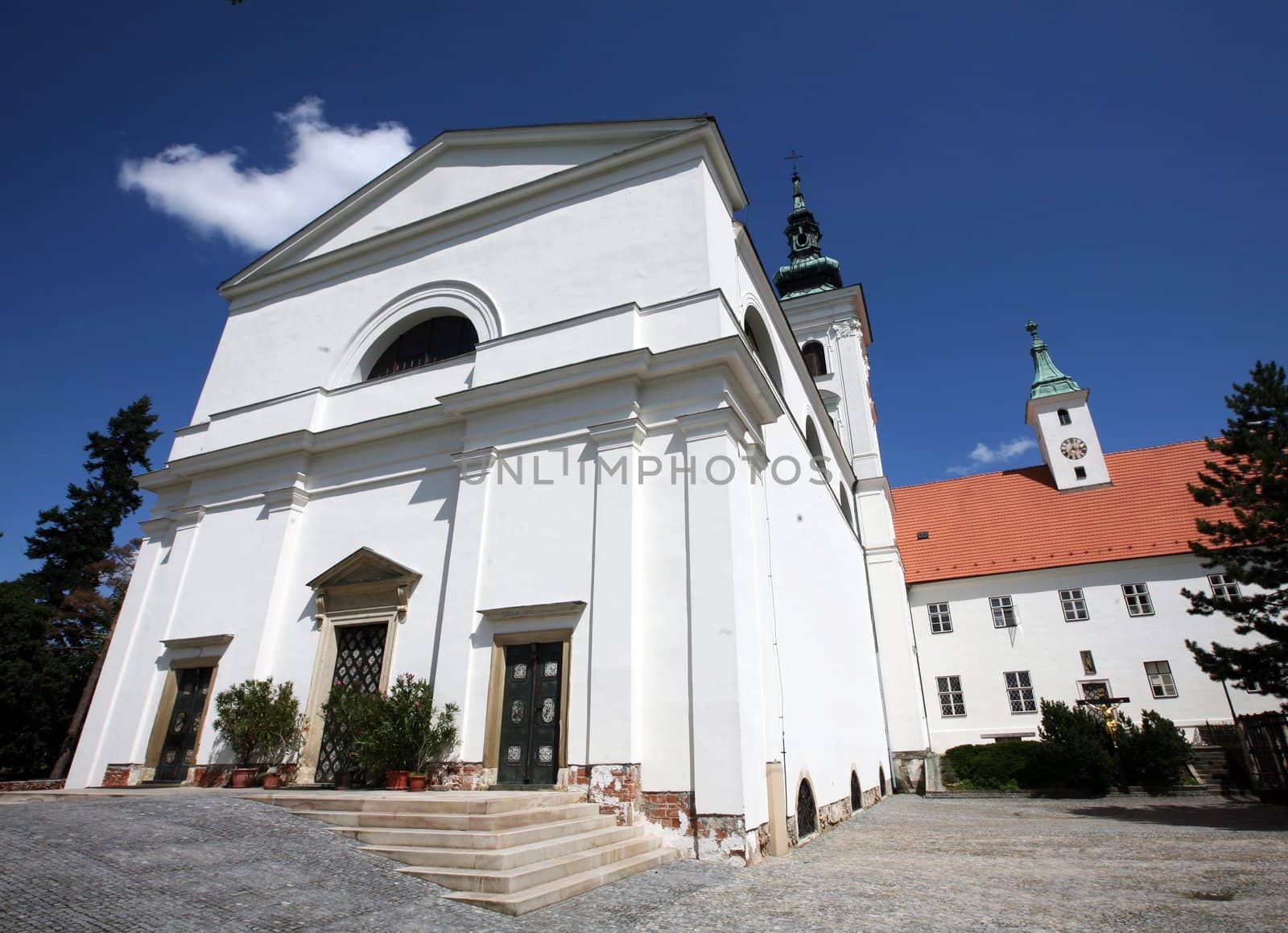 Church of Virgin Mary birth in Vranov near Brno