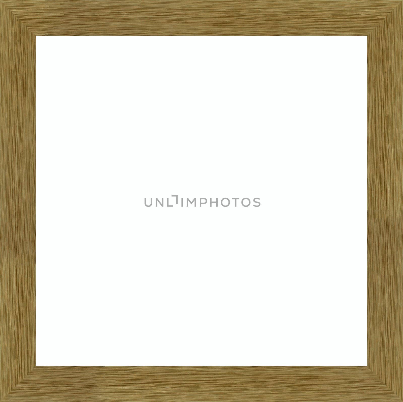 a picture gold frame on a white