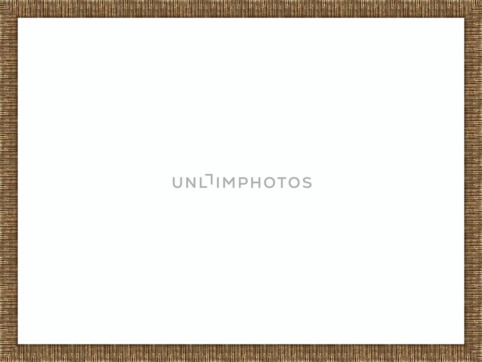 a picture  frame on a white