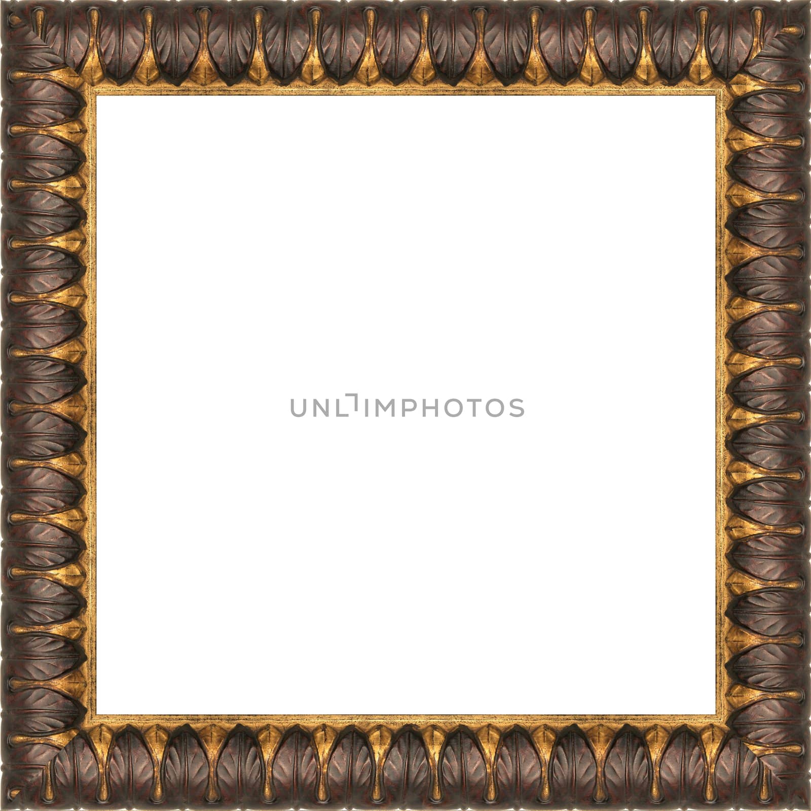 a picture frame on a white