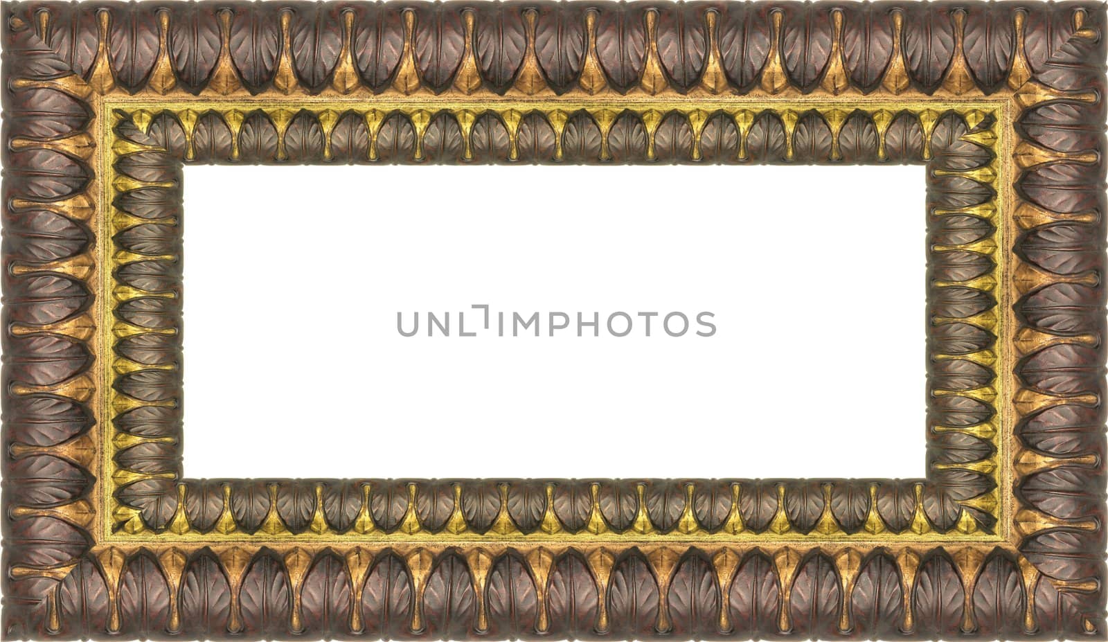 a picture frame on a white