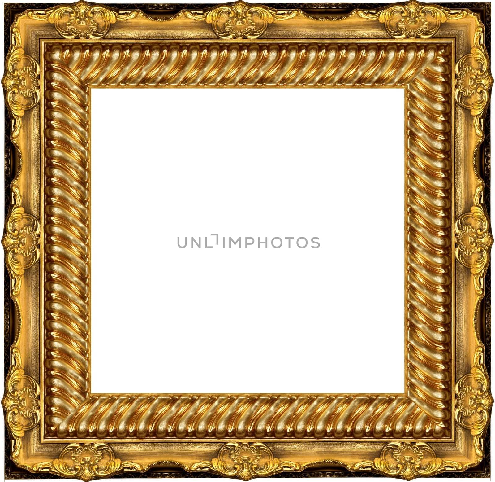 a picture frame on a white