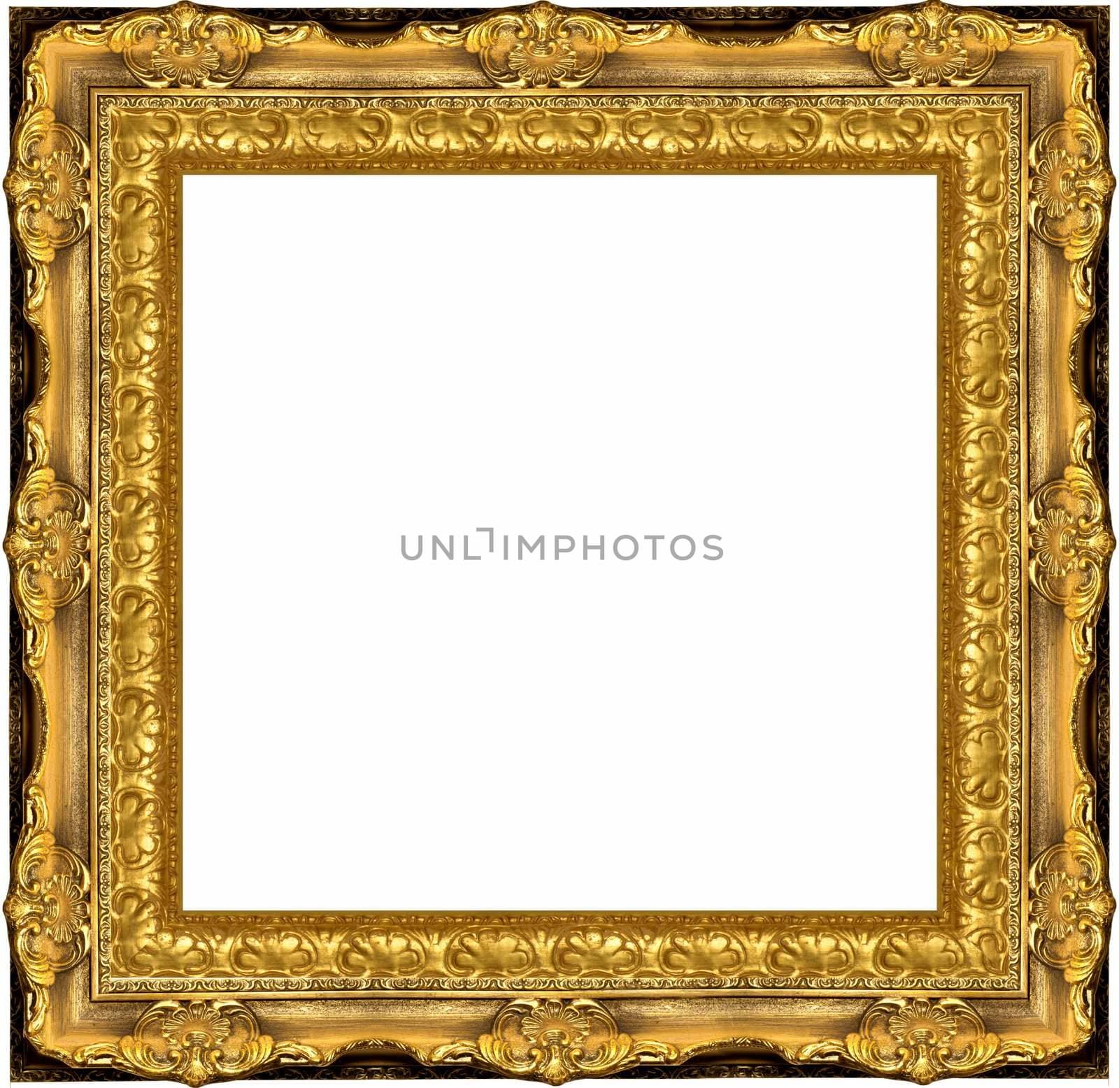a picture frame on a white
