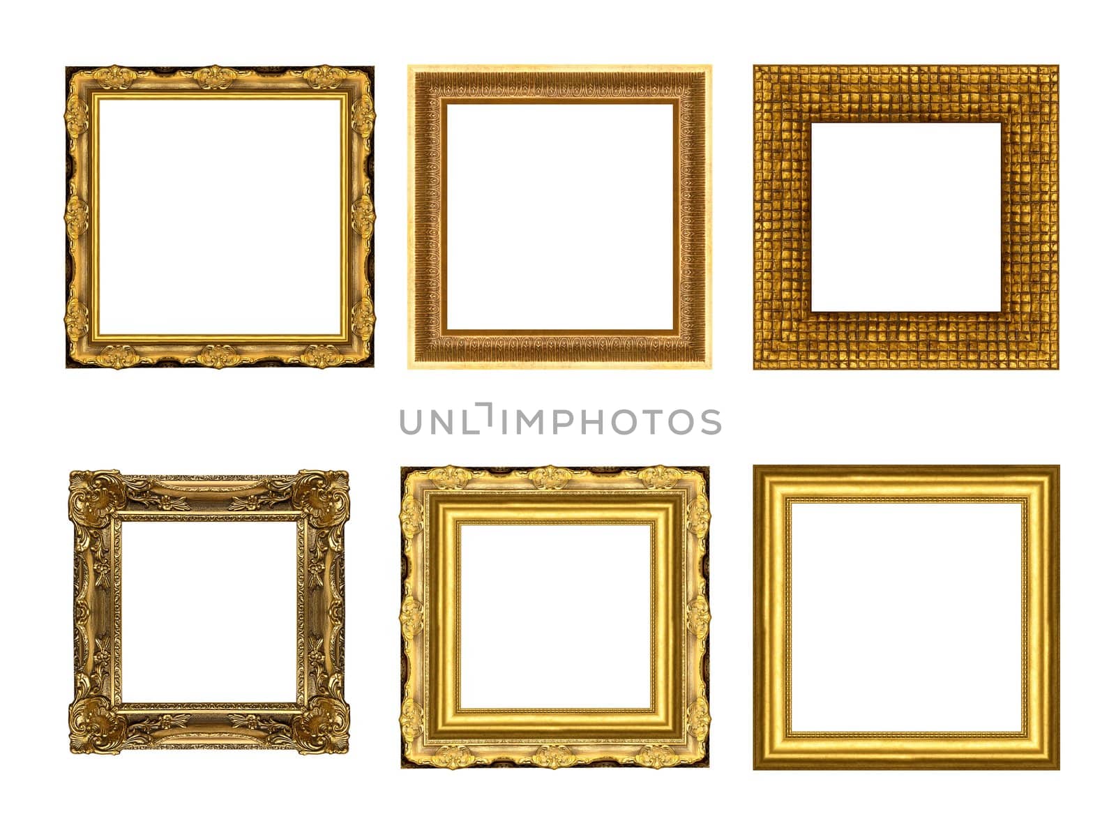 a picture frame on a white