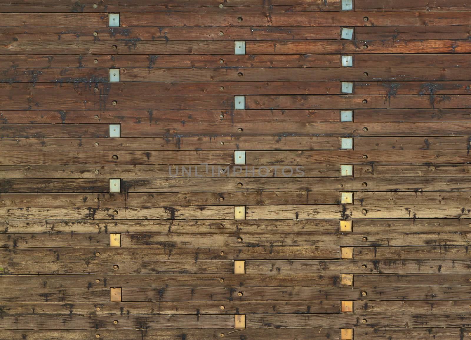 Wood Wall by bobkeenan